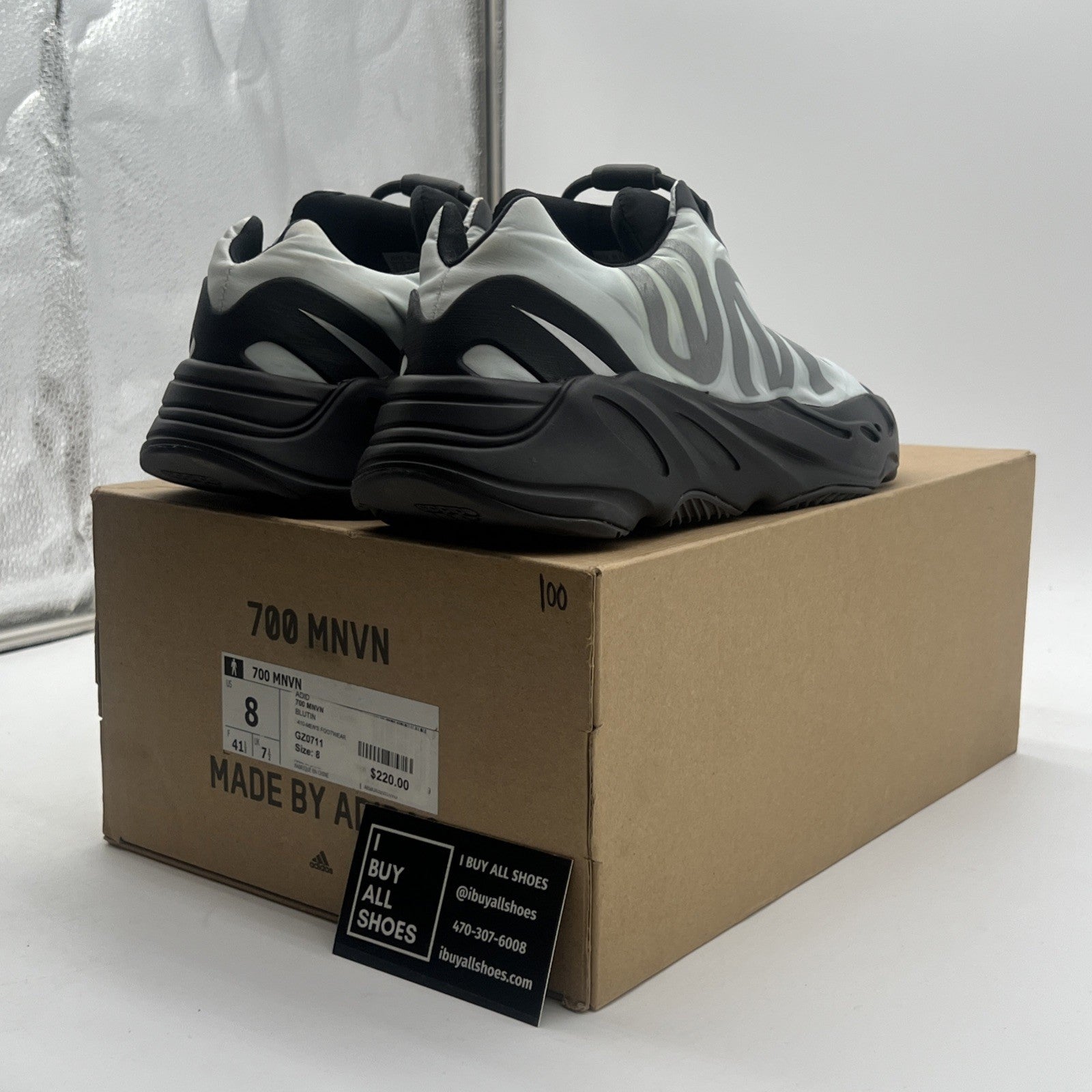 Size 8 - adidas Yeezy Boost 700 MNVN Blue Tint (GZ0711)