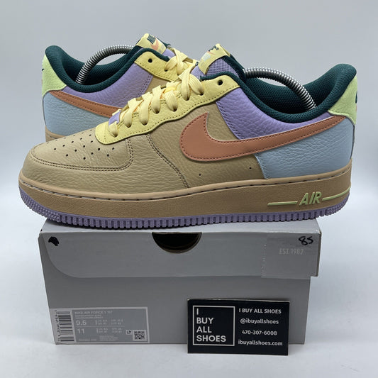 Size 9.5 - Nike Air Force 1 Low Easter 2025 Blue Purple Leather (IB4493-252)