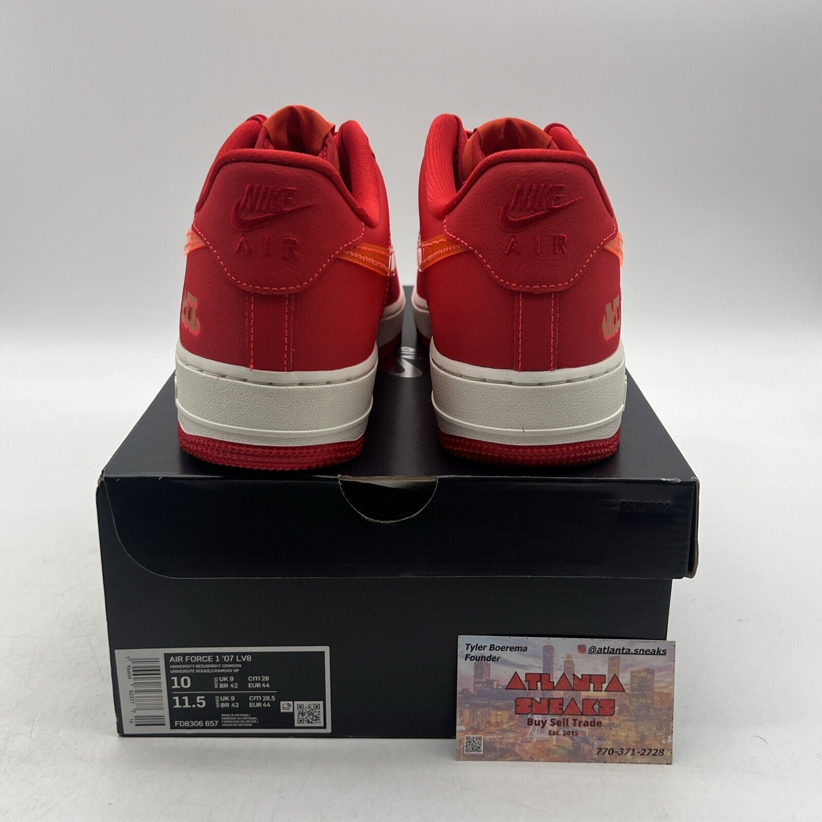 Size 10 - Nike Air Force 1 '07 ATL (FD8306-657)
