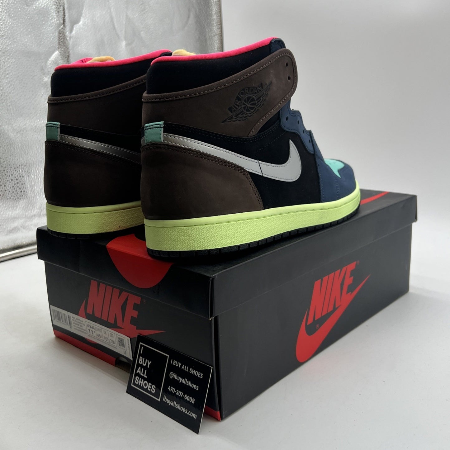 Size 11.5 - Air Jordan 1 Retro High Tokyo Bio Hack (555088-201)