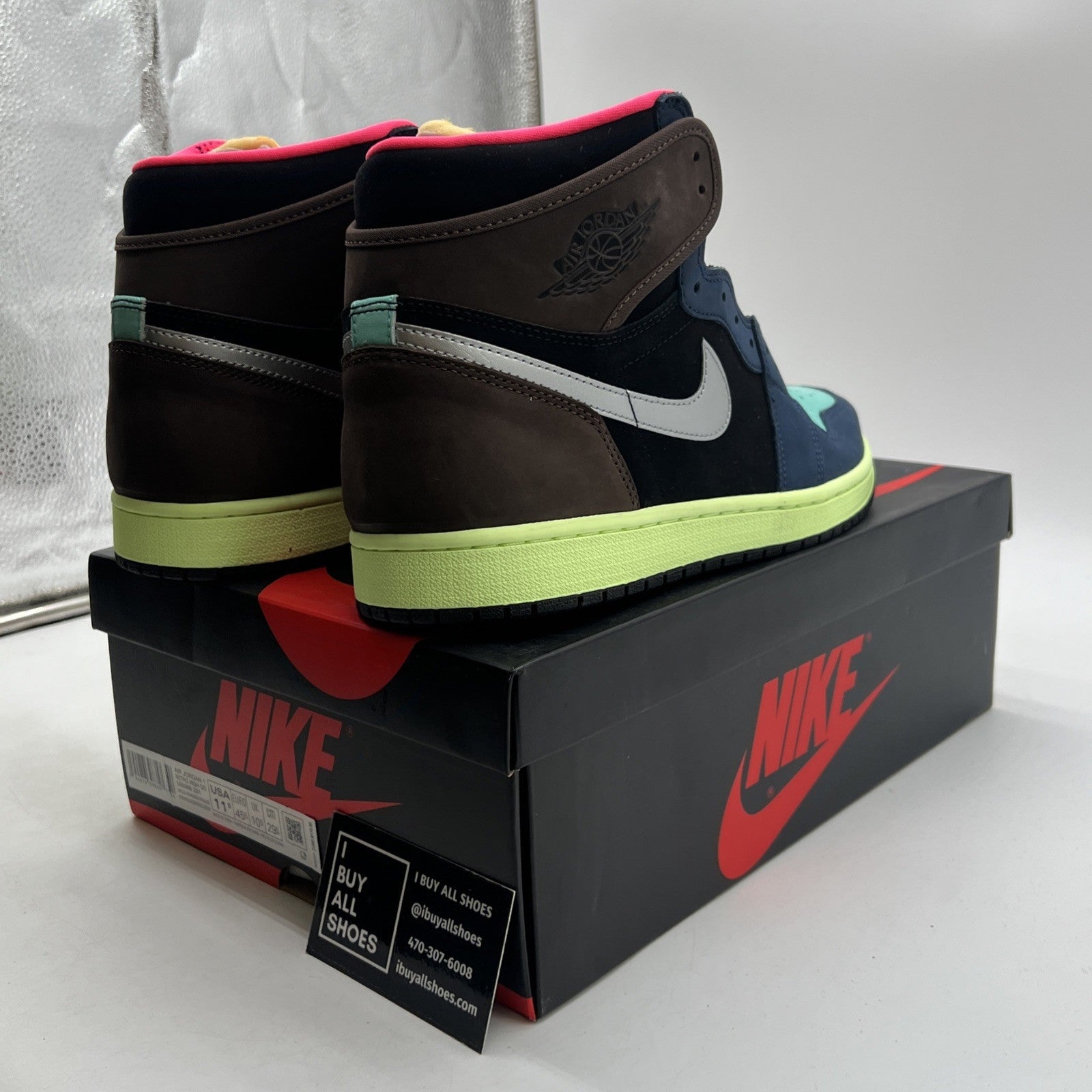Size 11.5 - Air Jordan 1 Retro High Tokyo Bio Hack (555088-201)