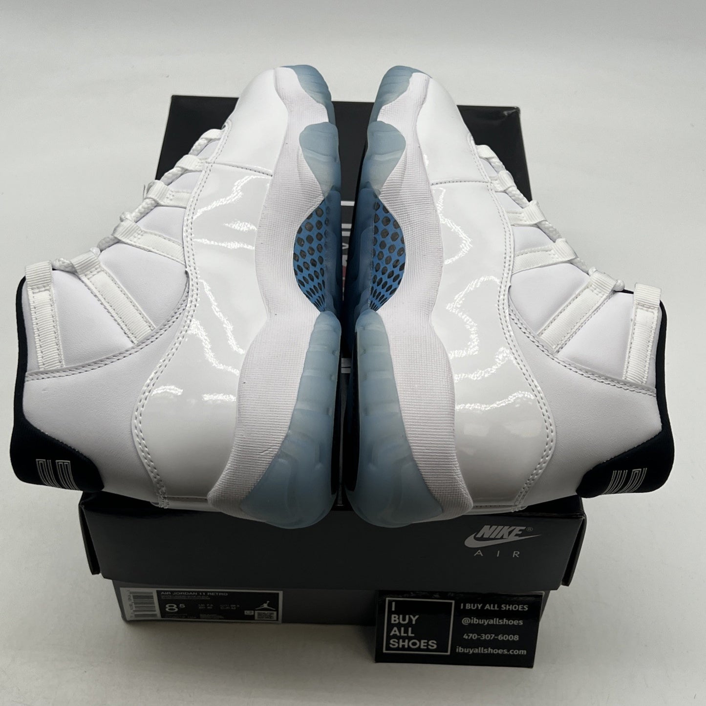 Size 8.5 - Air Jordan 11 Retro 2024 Legend Blue / Columbia (CT8012-104)