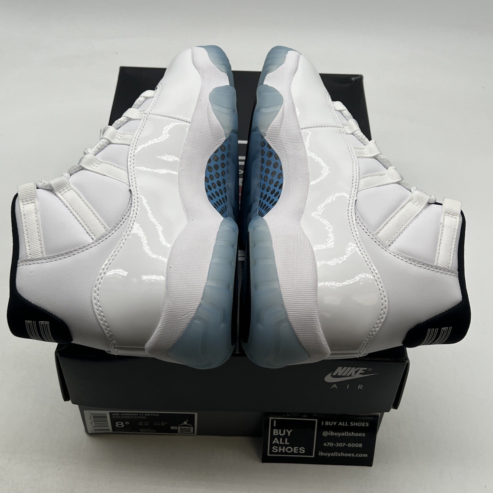 Size 8.5 - Air Jordan 11 Retro 2024 Legend Blue / Columbia (CT8012-104)