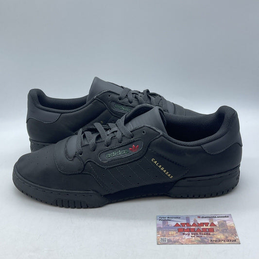 Size 12 - adidas Yeezy Powerphase Calabasas Core Black Green Red (CG6420)