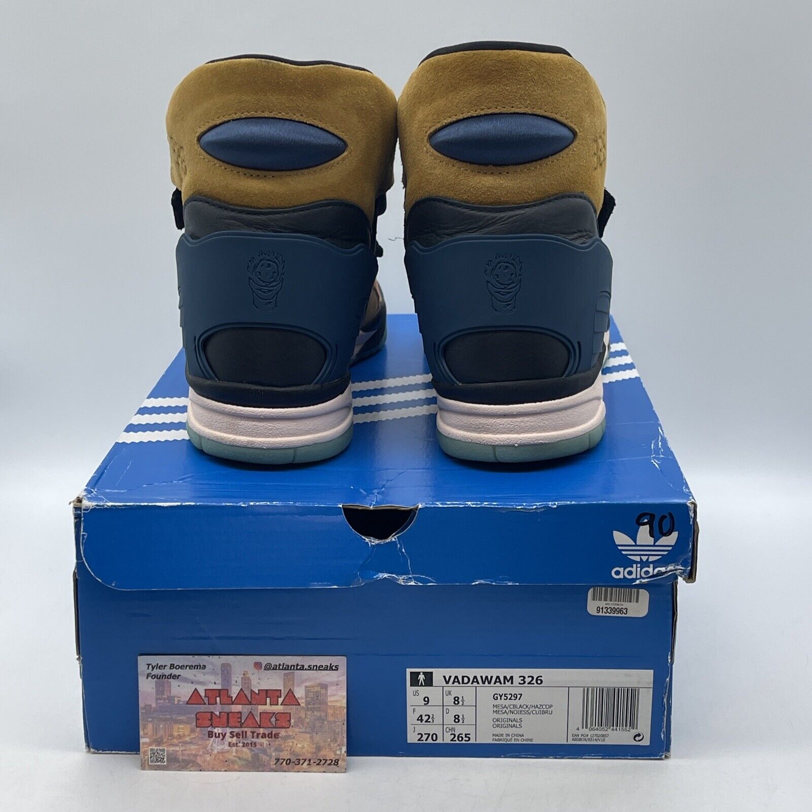 Size 9 - adidas Kid Cudi x Vadawam 326 Mesa Hazy Copper Suede Leather  (GY5297)