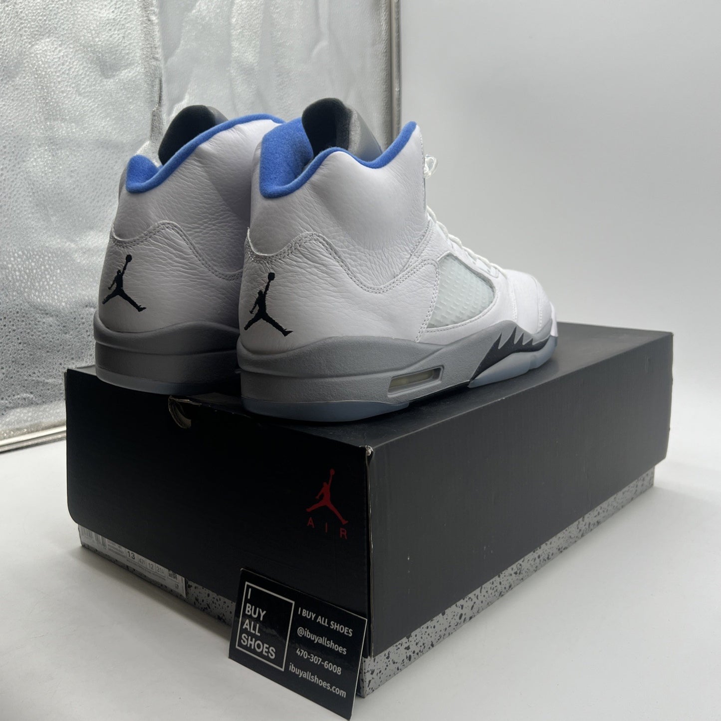 Size 13 - Air Jordan 5 Retro Stealth 2.0 (DD0587-140)