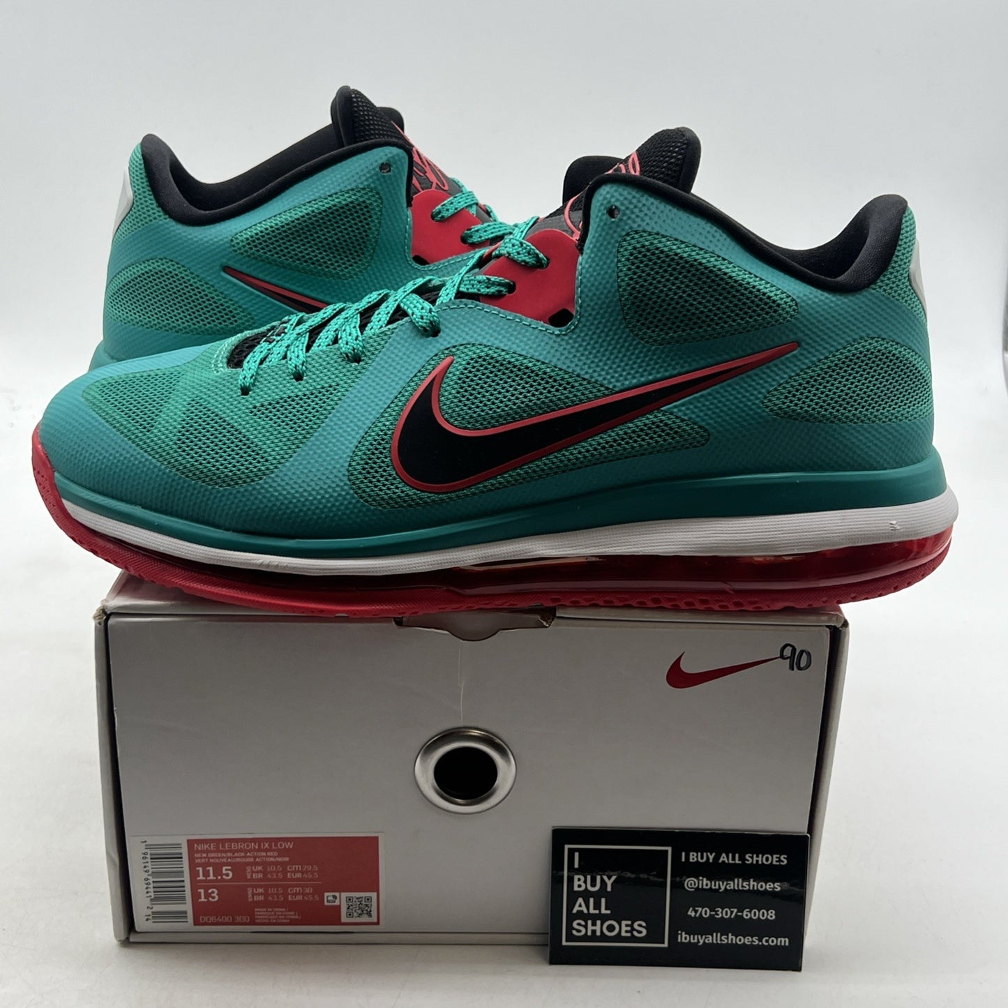 Size 11.5 - Nike LeBron 9 Low Reverse Liverpool (DQ6400-300)