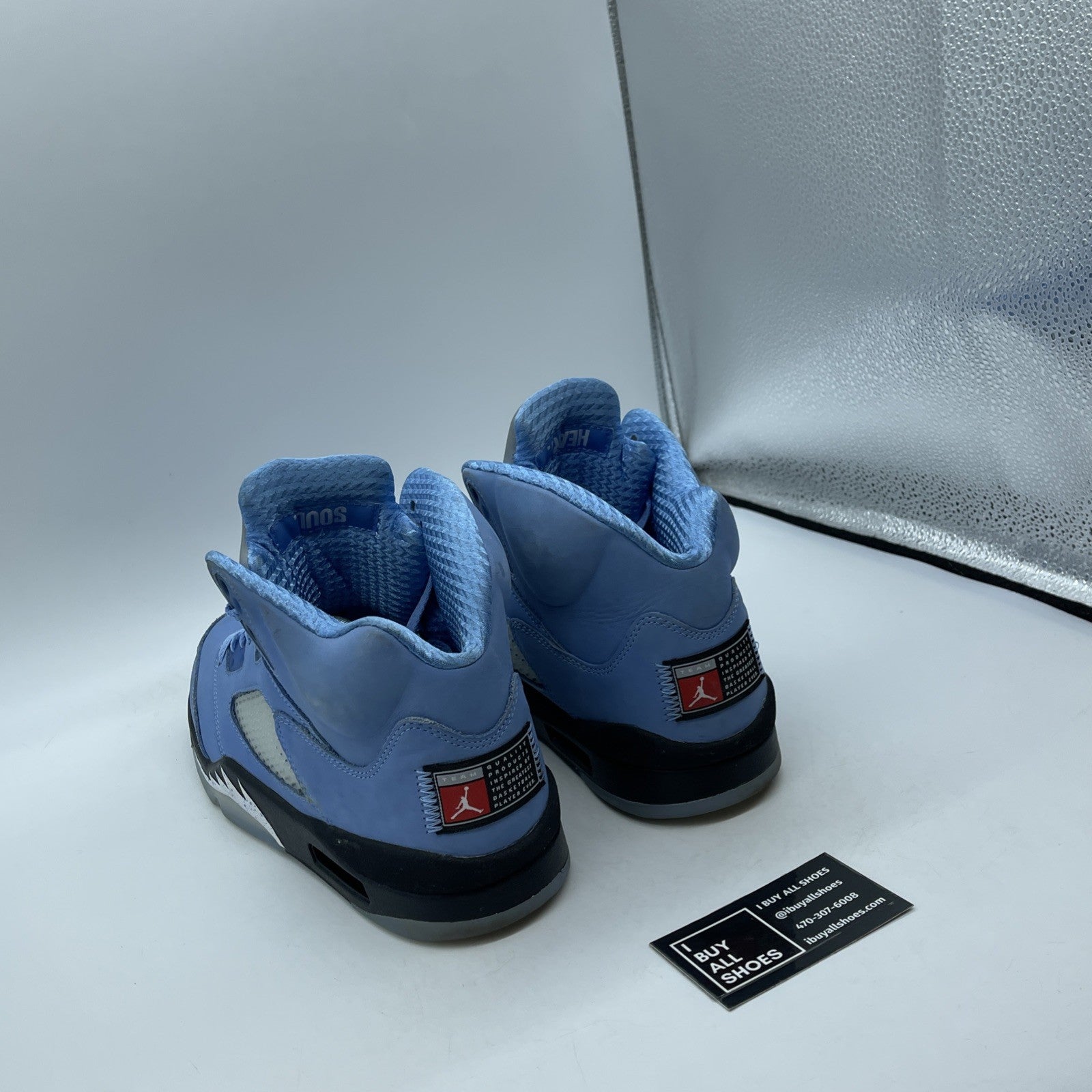 Size 11.5 - Jordan 5 Retro SE Mid UNC Blue Black Red Suede (DV1310-401)