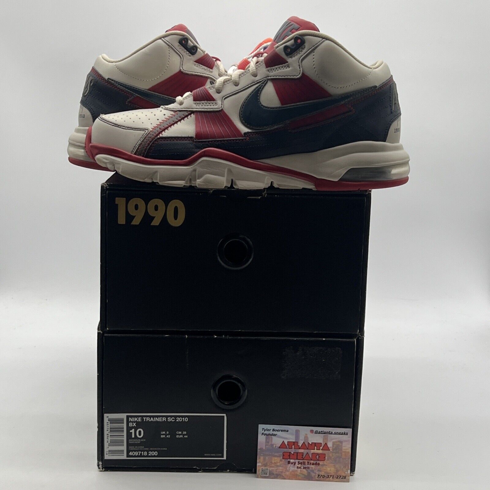 Size 10 - Nike Air Trainer SC 2010 BX 20th Anniversary Pack (409718-200)