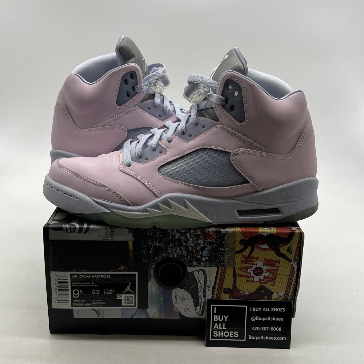 Size 9.5 - Air Jordan 5 Easter 2022 (DV0562-600)