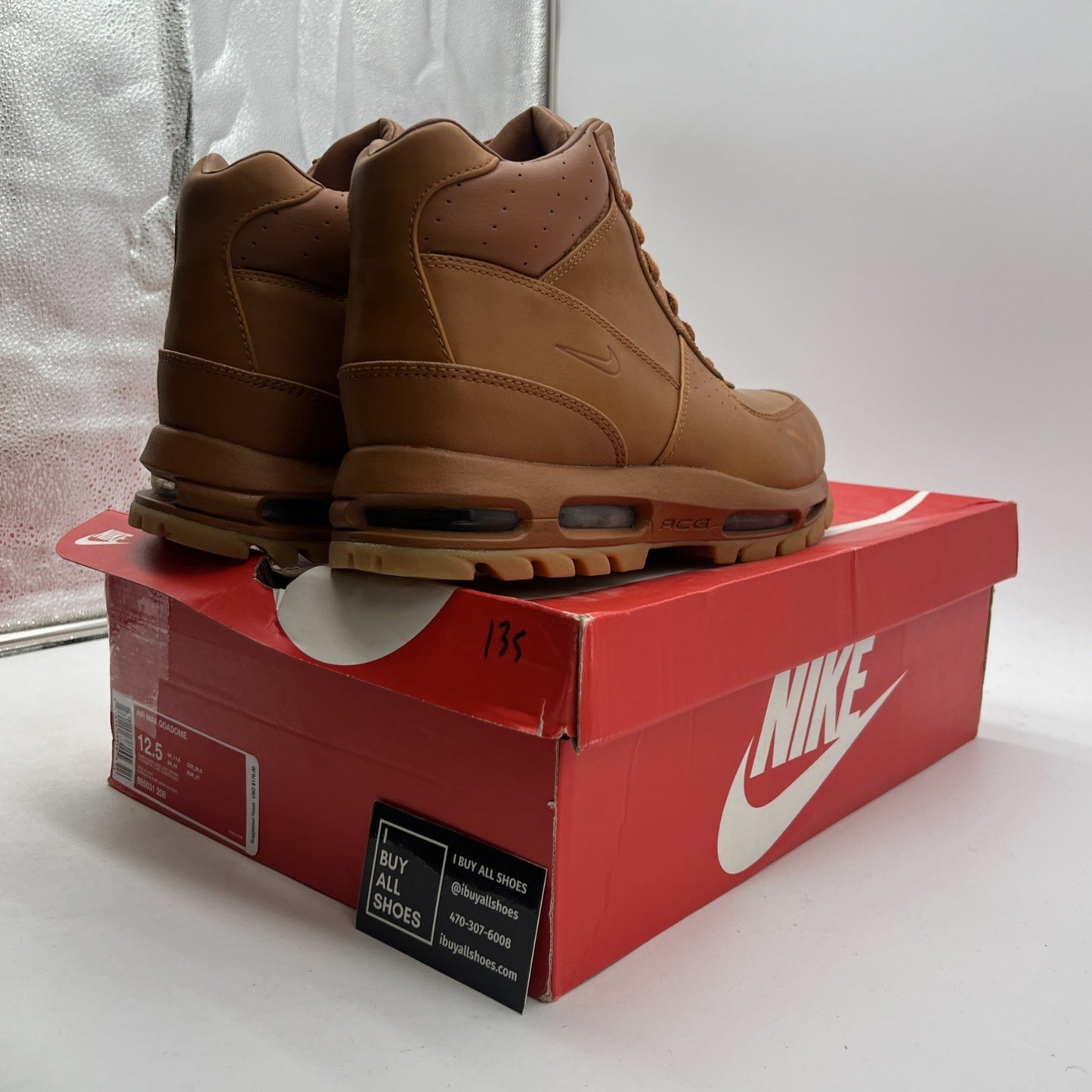 Size 12.5 - Nike Air Max Goadome Tawny (865031-208)