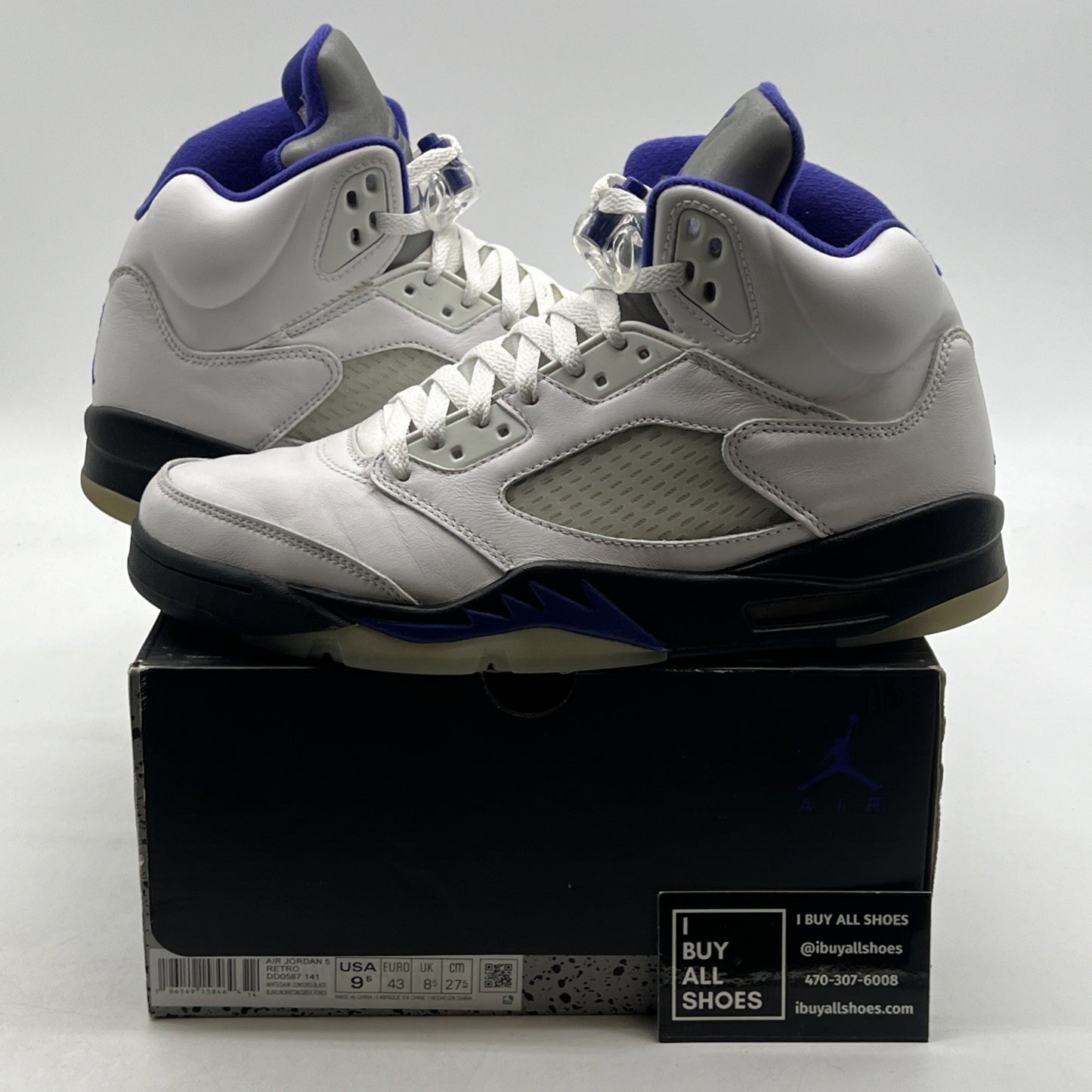 Size 9.5 - Air Jordan 5 Concord 2022 (DD0587-141)