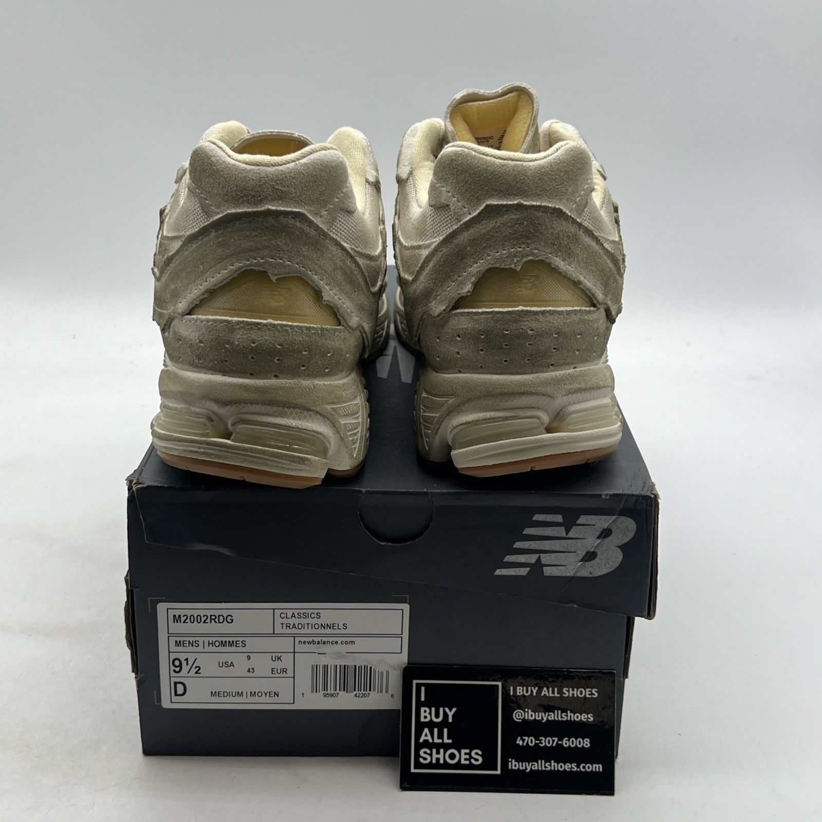 Size 9.5 - New Balance 2002R Protection Pack - Distressed (M2002RDG)
