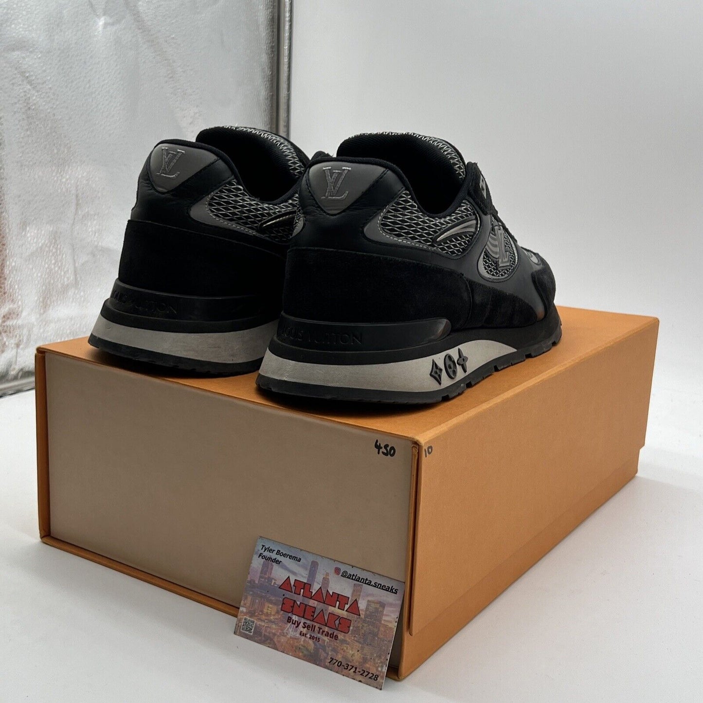 Size 10 - Louis Vuitton Run Away Sneakers 1A9J1G