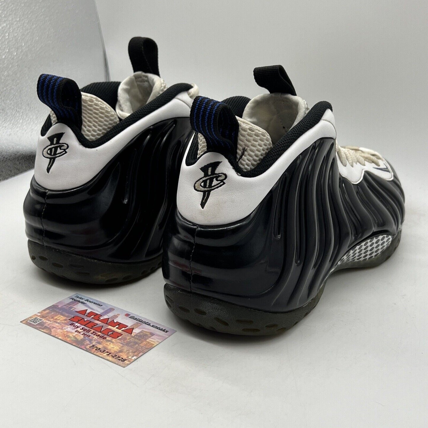 Size 12 - Nike Air Foamposite One Concord Black White (314996-005)