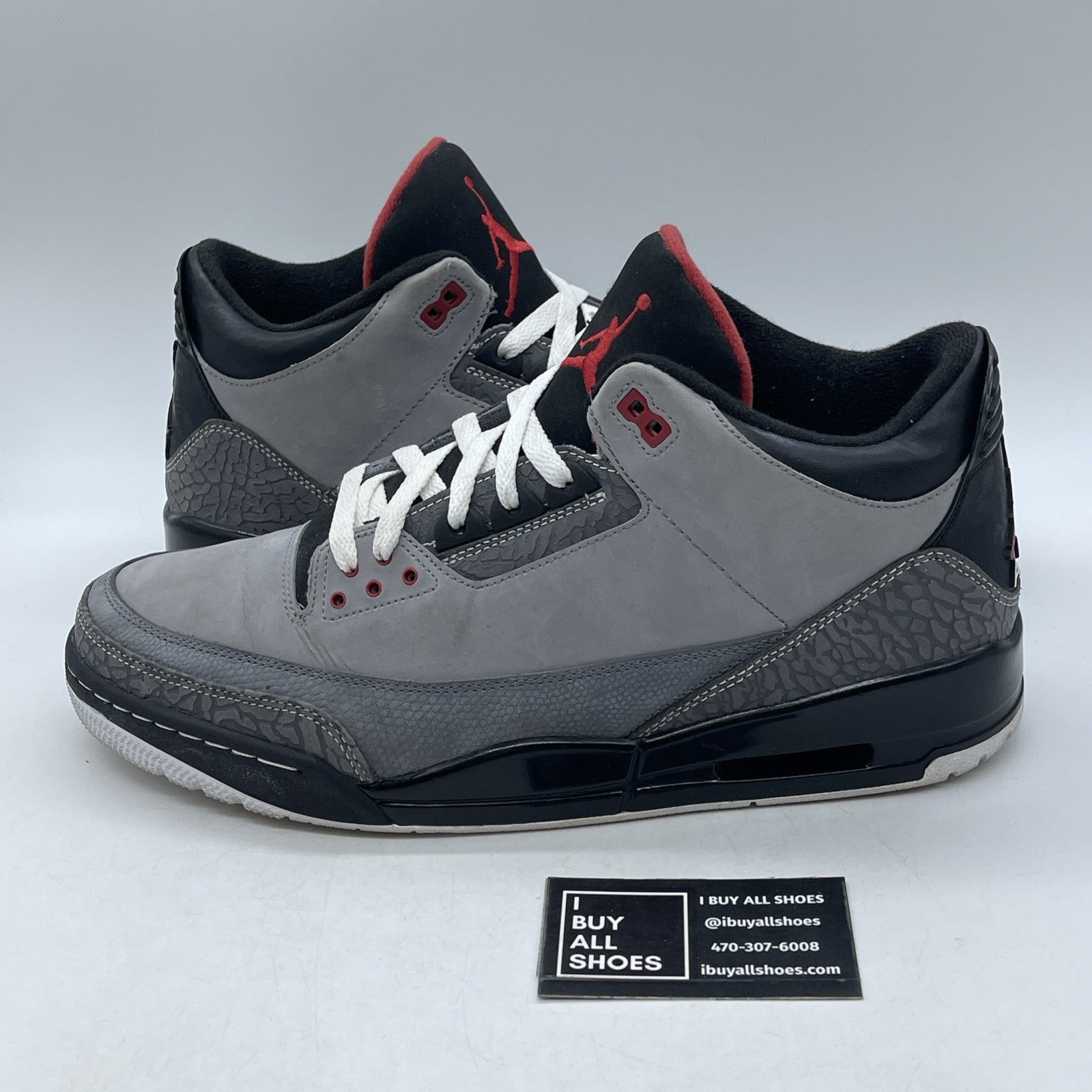 Size 13 - Air Jordan 3 Retro Stealth (136064-003)