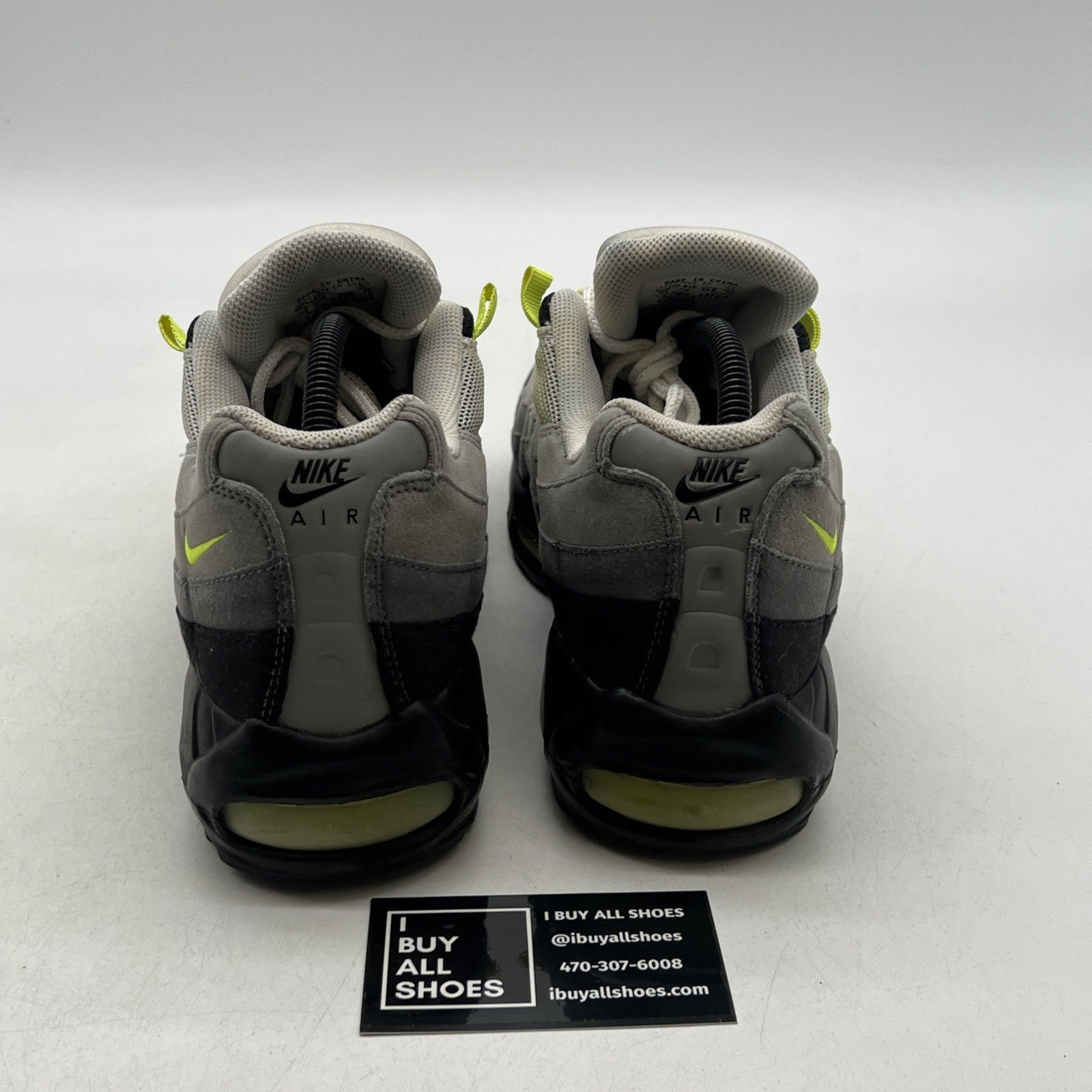 Size 9 - Nike Air Max 95 2010 Neon (609048-072)