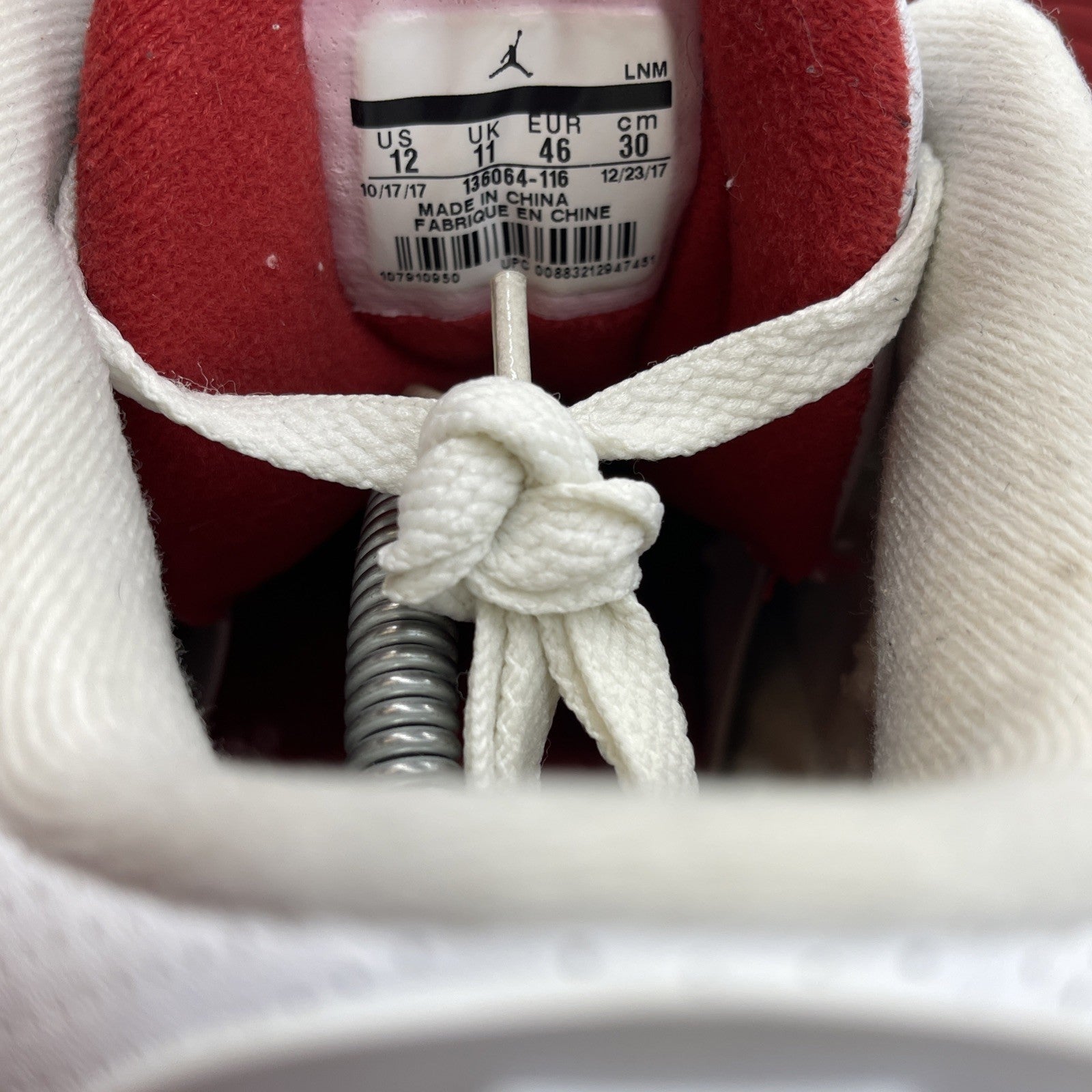 Size 12 - Jordan 3 Retro Hall of Fame 2018 White Grey Suede Leather (136064-116)