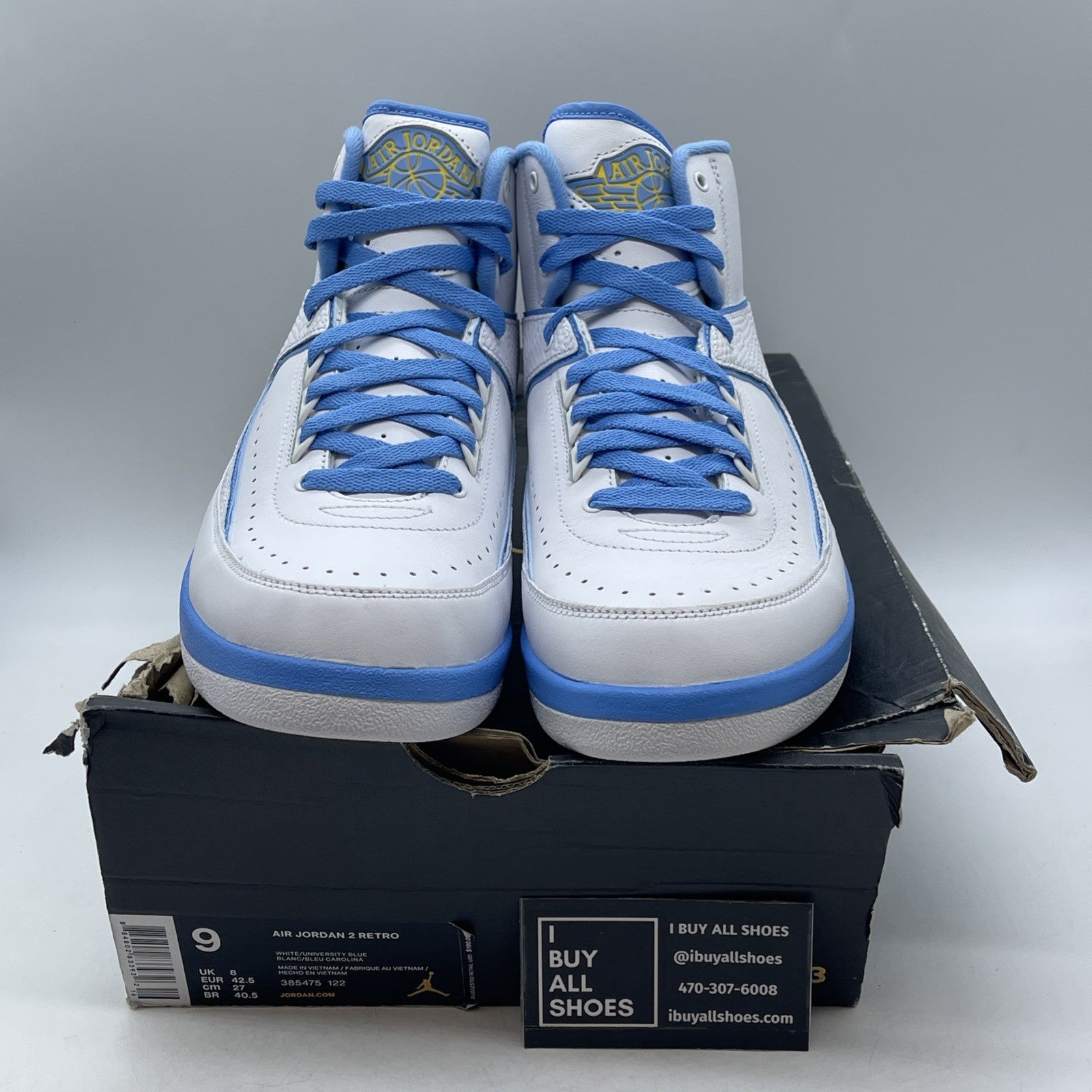 Size 9 - Air Jordan 2 Retro 2018 Melo (385475-122)