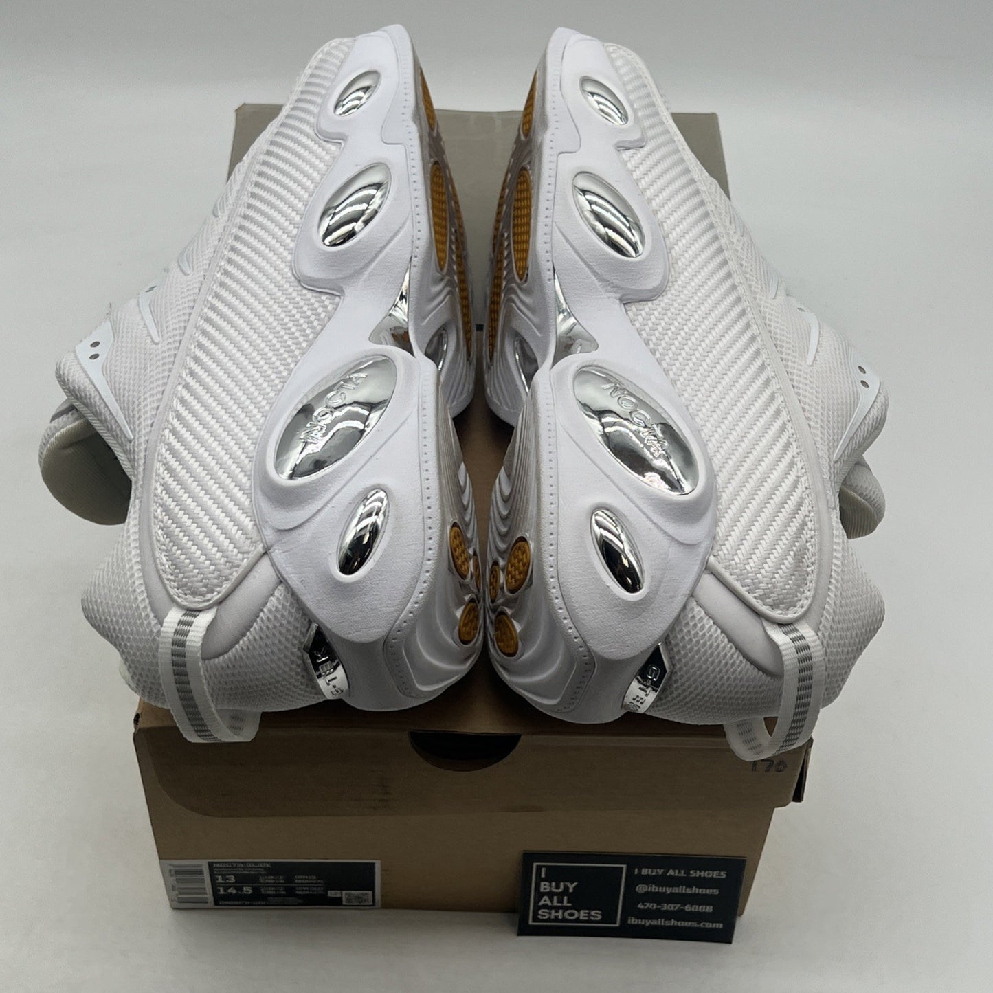 Size 13 - Nike NOCTA x Glide Triple White (DM0879-100)