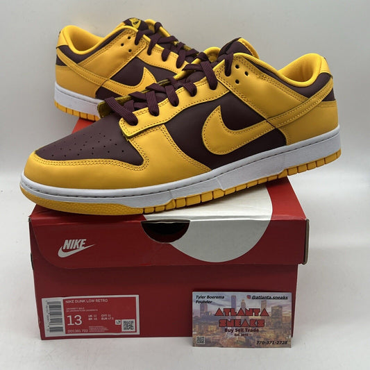 Size 13 - Nike Dunk Low Retro Arizona State Sun Devils 2022 Brand New Og All