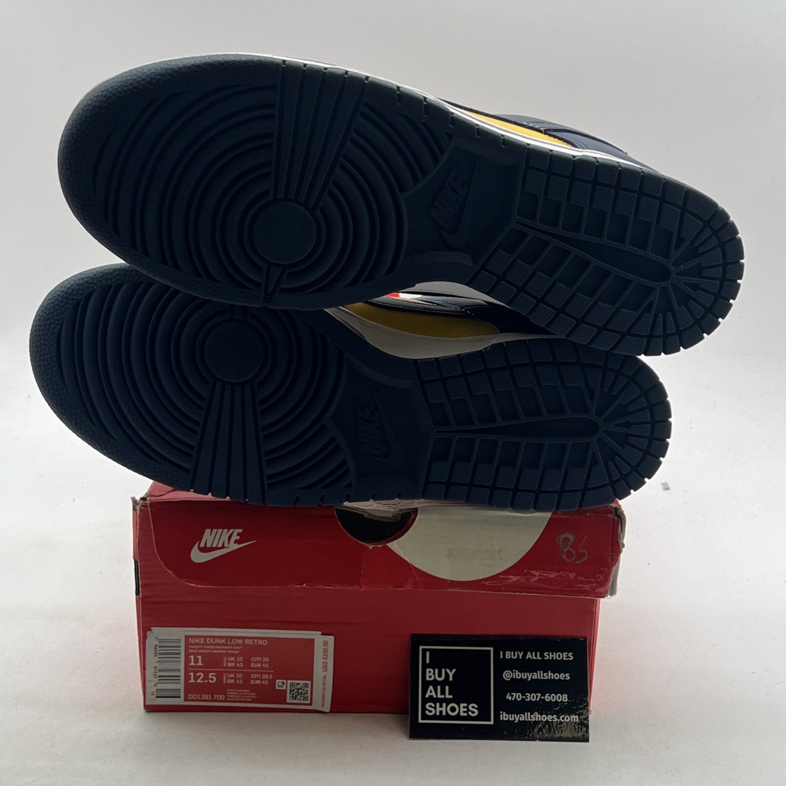 Size 11 - Nike Dunk Low Michigan 2021 (DD1391-700)