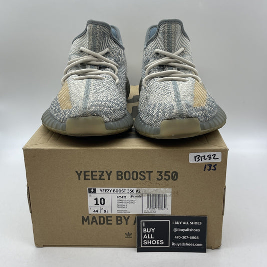 Size 10 - adidas Yeezy Boost 350 V2 Low Israfil Blue Grey Suede (FZ5421)