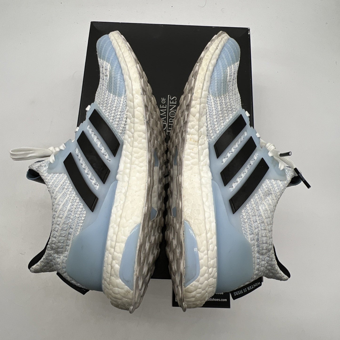 Size 8.5 - adidas Game Of Thrones x UltraBoost 4.0 White Walkers (EE3708)