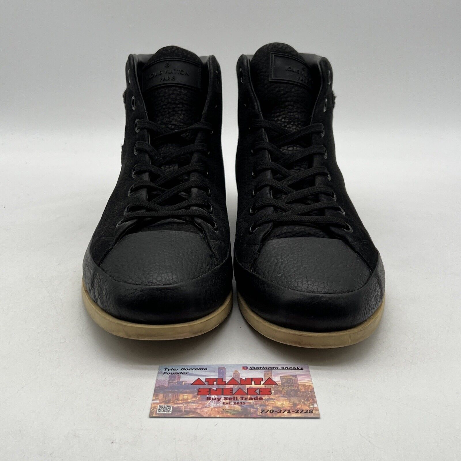 Size 13.5 - LOUIS VUITTON Surfside sneakers Black