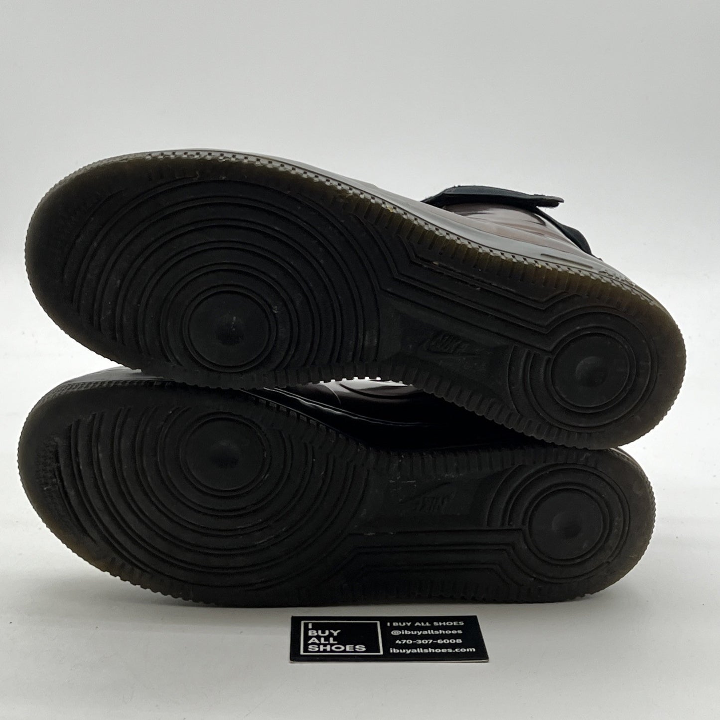 Size 10.5 - Nike Air Force 1 Foamposite Bhm Qs Black History Month (586582-800)