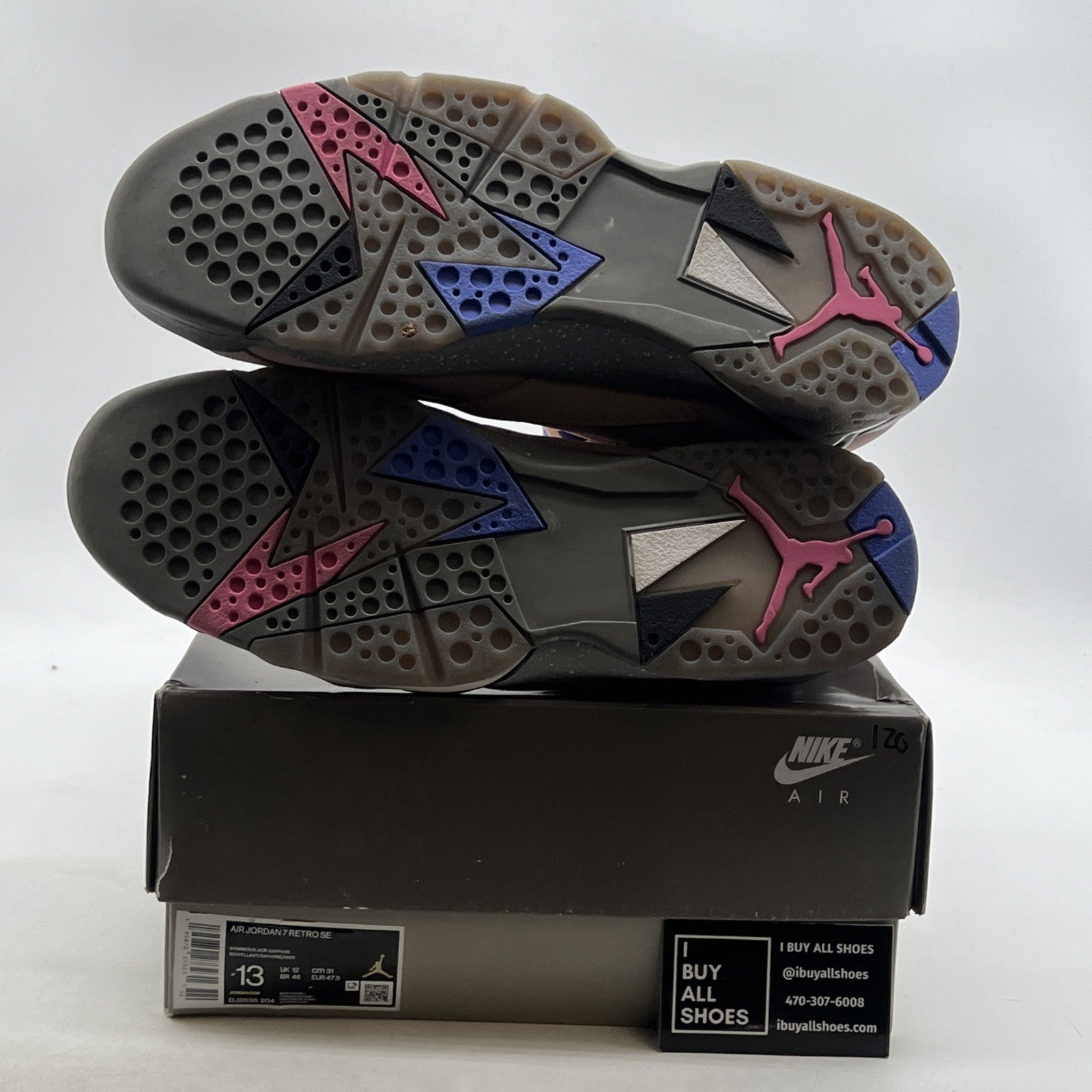 Size 13 - Air Jordan 7 Retro SE Sapphire (DJ2636-204)