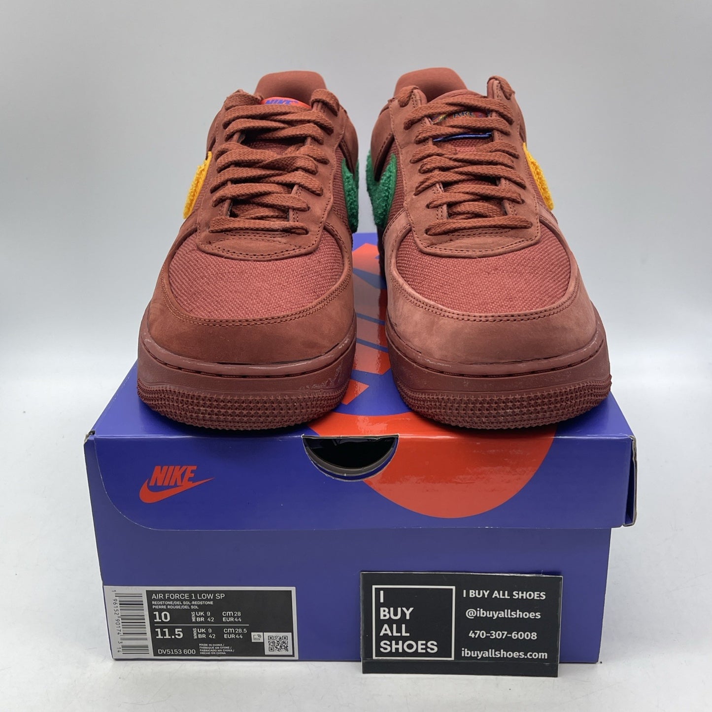 Size 10 - Nike Air Force 1 Low La Familia (DV5153-600)