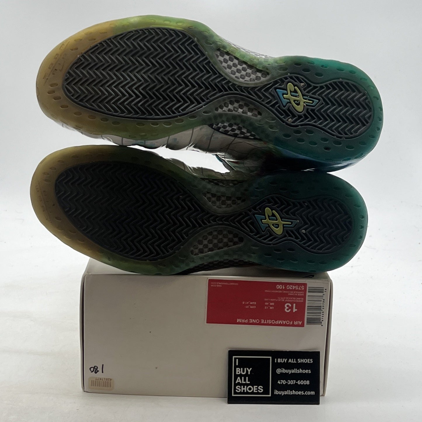 Size 13 - Nike Air Foamposite One PRM Weatherman (575420-100)