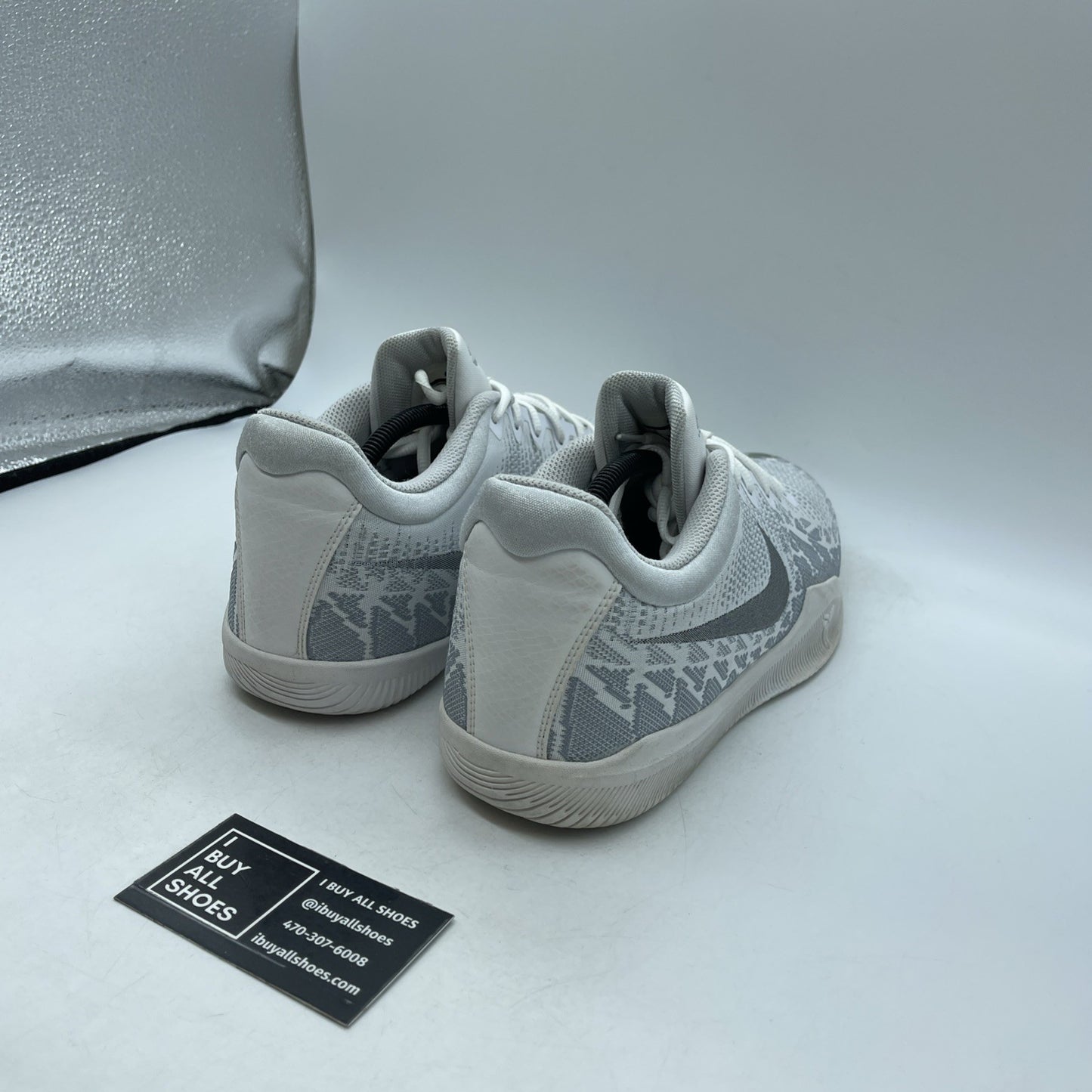 Size 12 - Nike Mamba Rage Pure Platinum (908972-100)