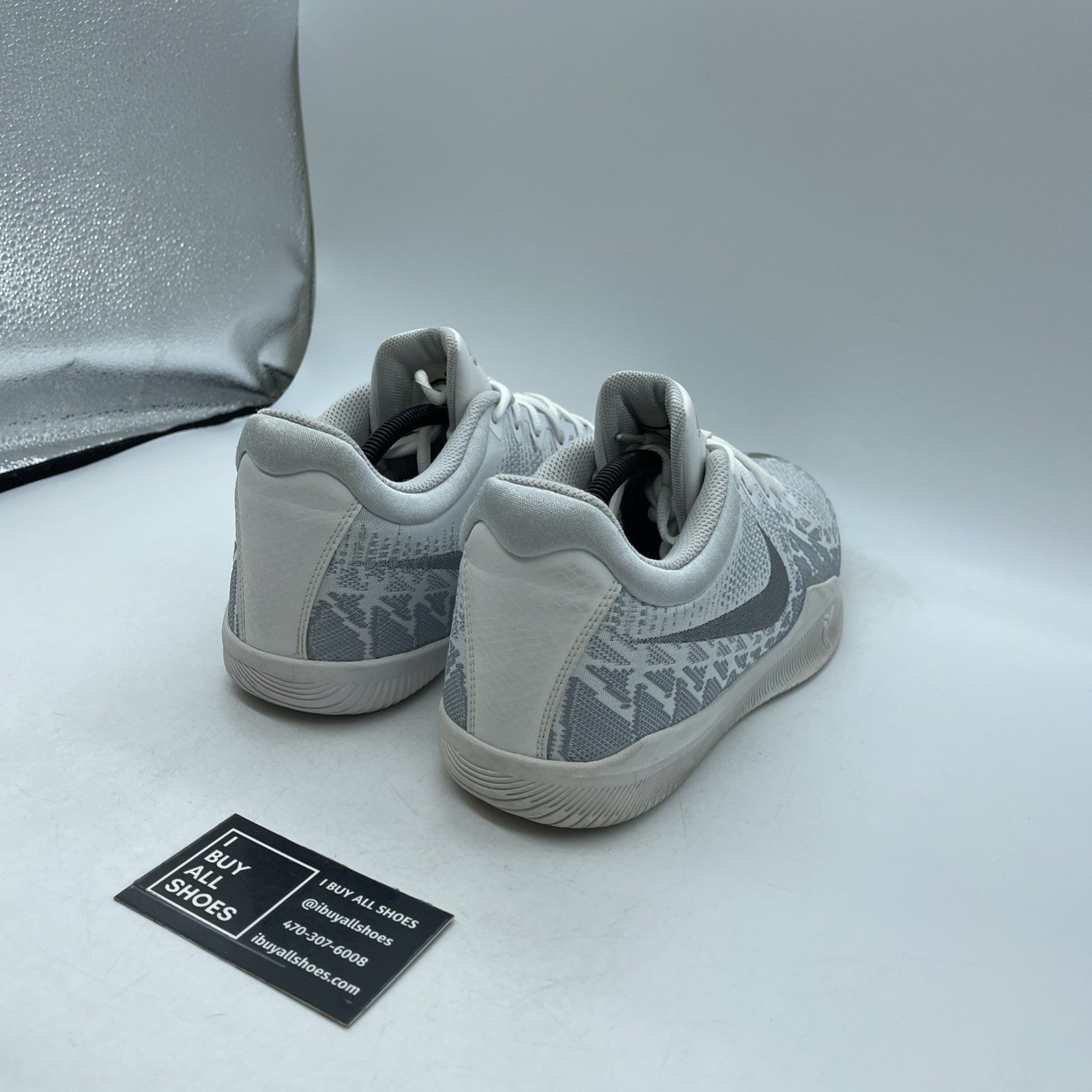 Size 12 - Nike Mamba Rage Pure Platinum (908972-100)