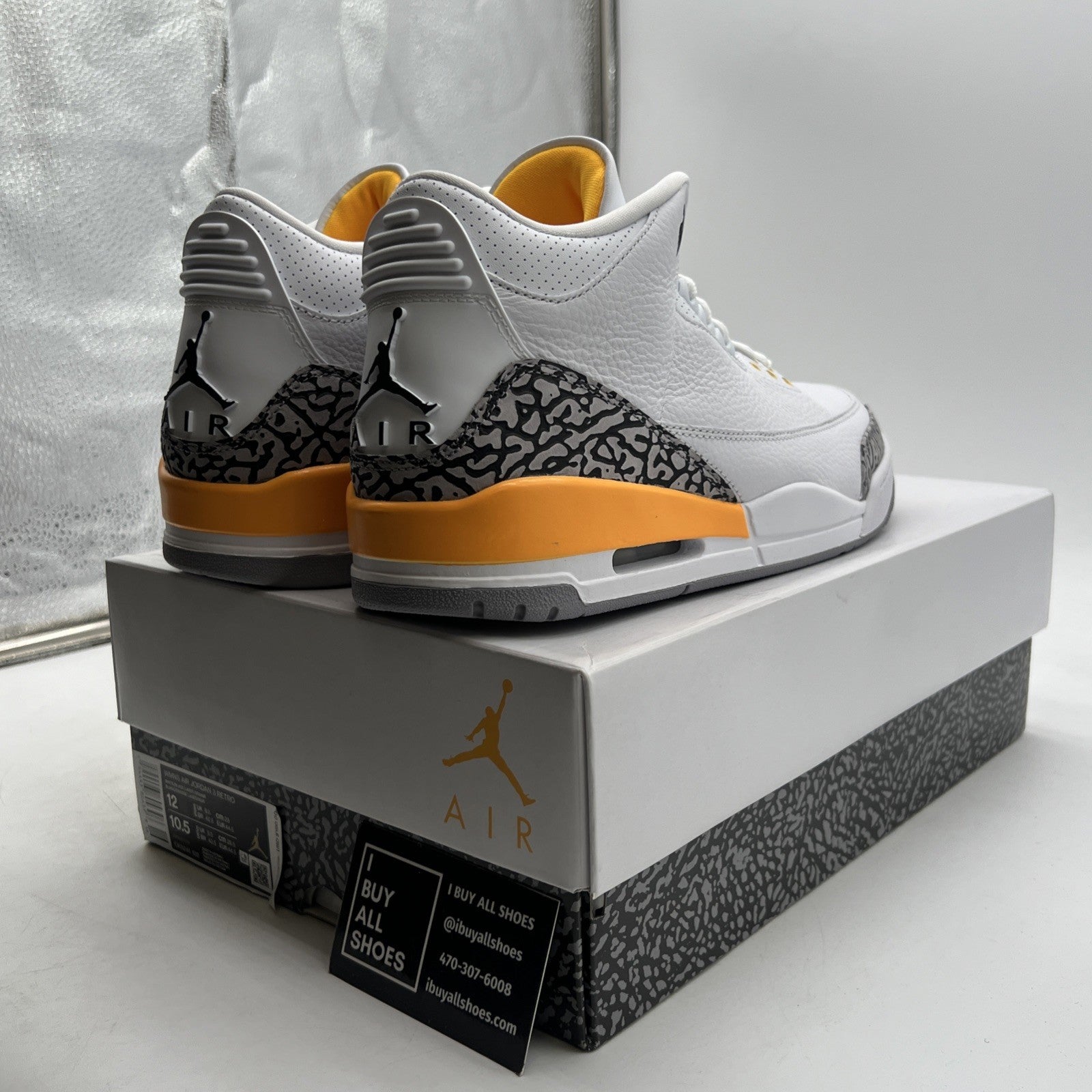 Size 12 - Air Jordan 3 Retro Laser Orange W (CK9246-108)