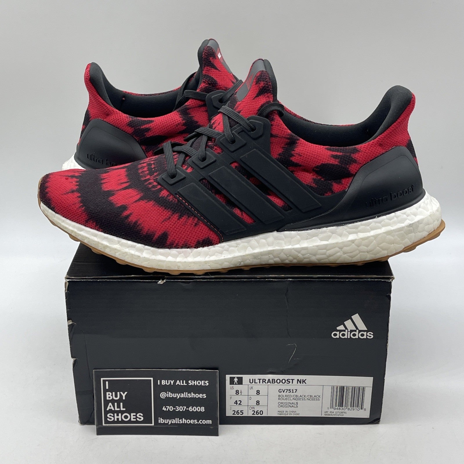 Size 8.5 - adidas Nice Kicks x UltraBoost No Vacancy