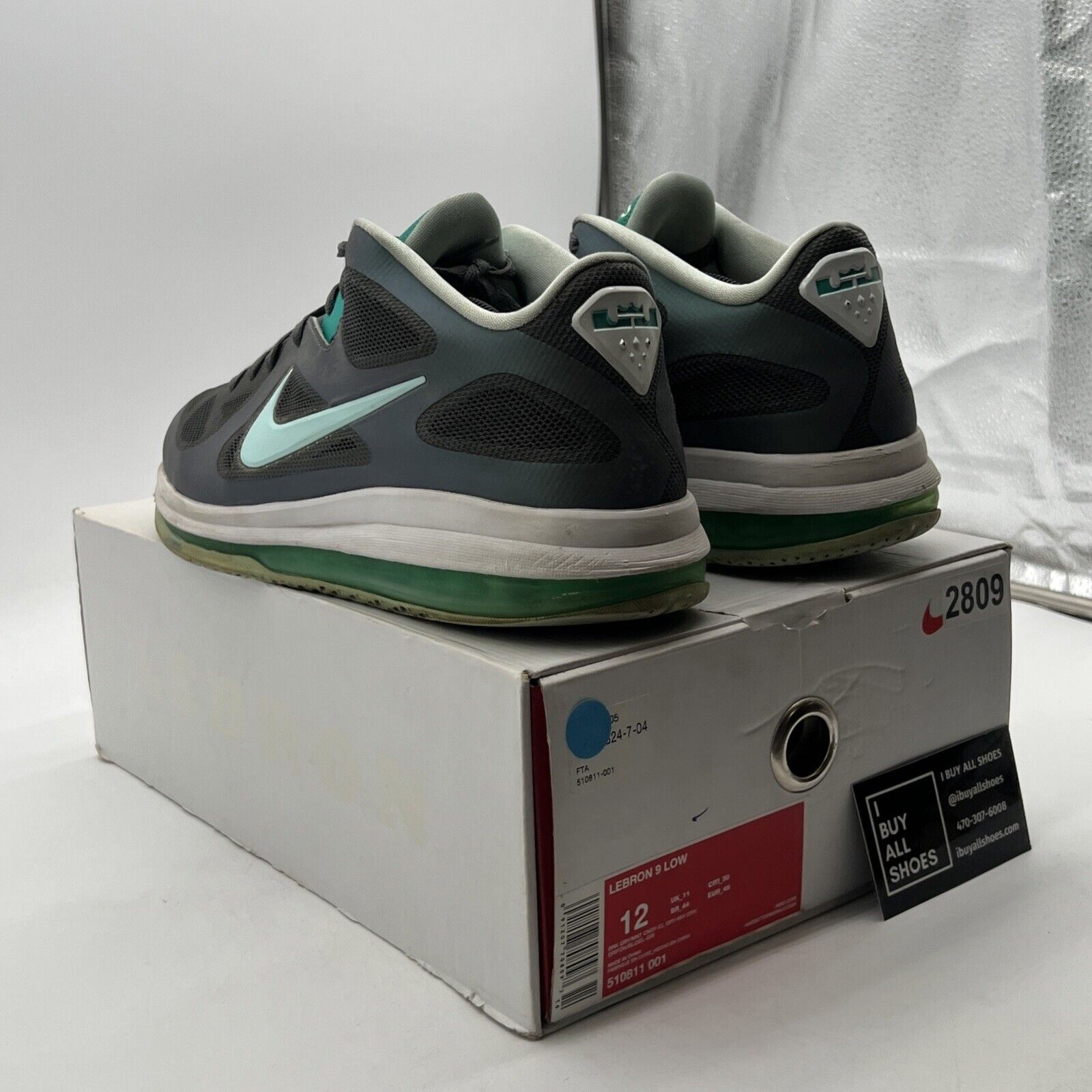 Size 12 - Nike LeBron 9 Low Easter (510811-001)