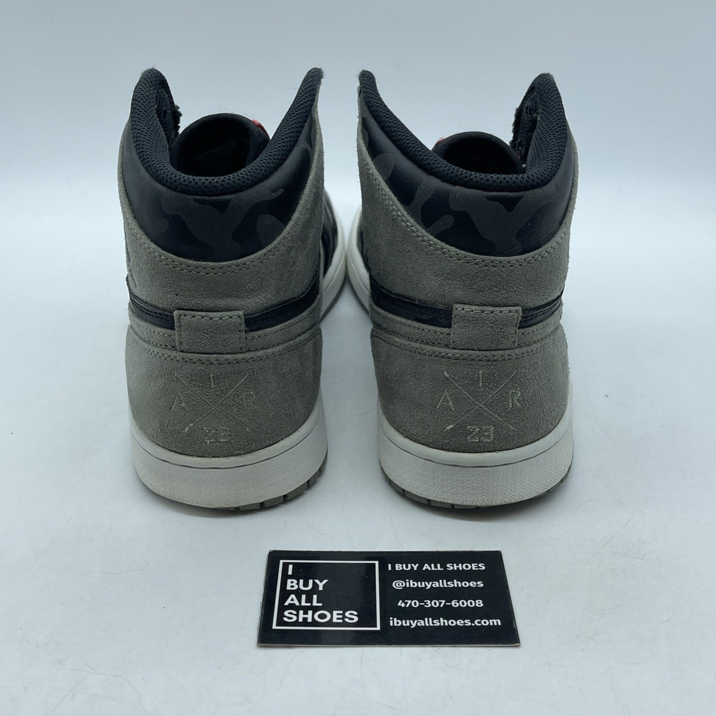 Size 10 - Air Jordan 1 Retro Premium High Shadow Camo Suede Leather (AA3993-034)