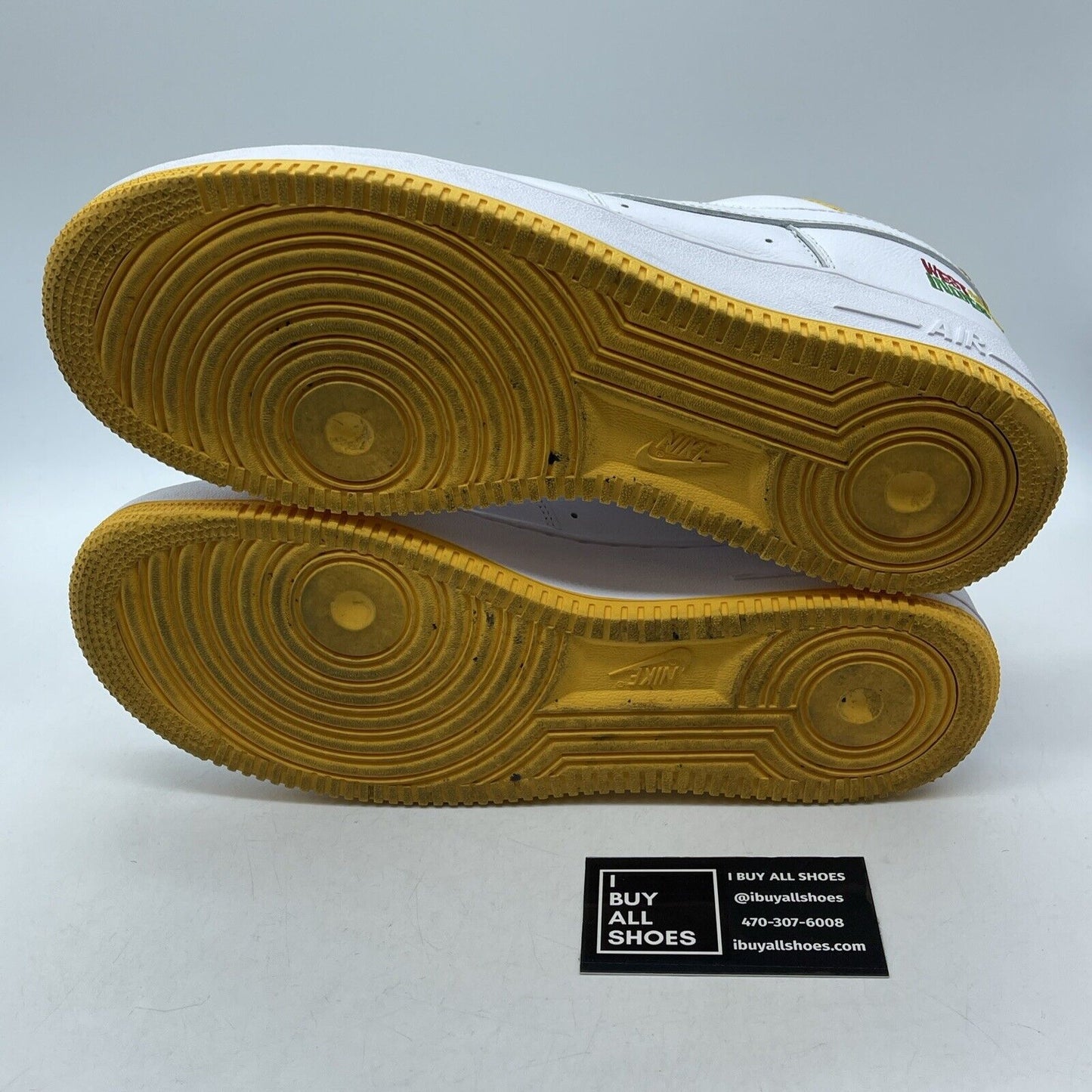 Size 11 - Nike Air Force 1 Low West Indies - University Gold Leather (DX1156-101
