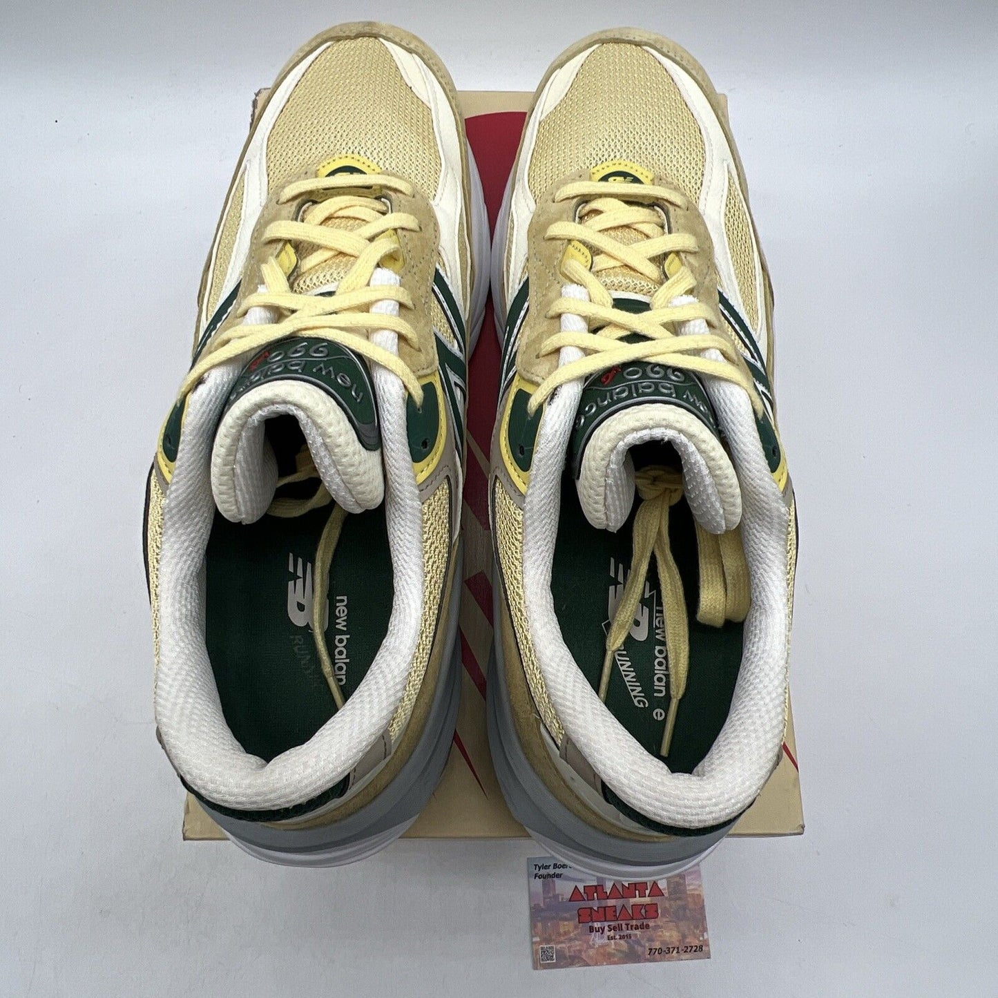 Size 13 - New Balance Teddy Santis x 990v6 Made in USA Sulphur (U990TE6)