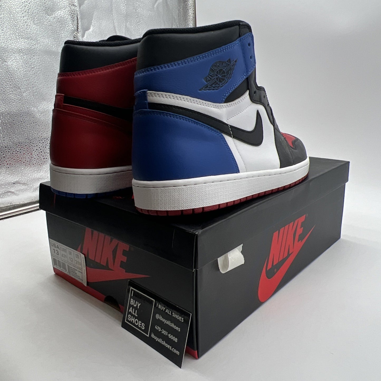 Size 13 - Air Jordan 1 Retro High OG Top 3 2016 (555088-026)