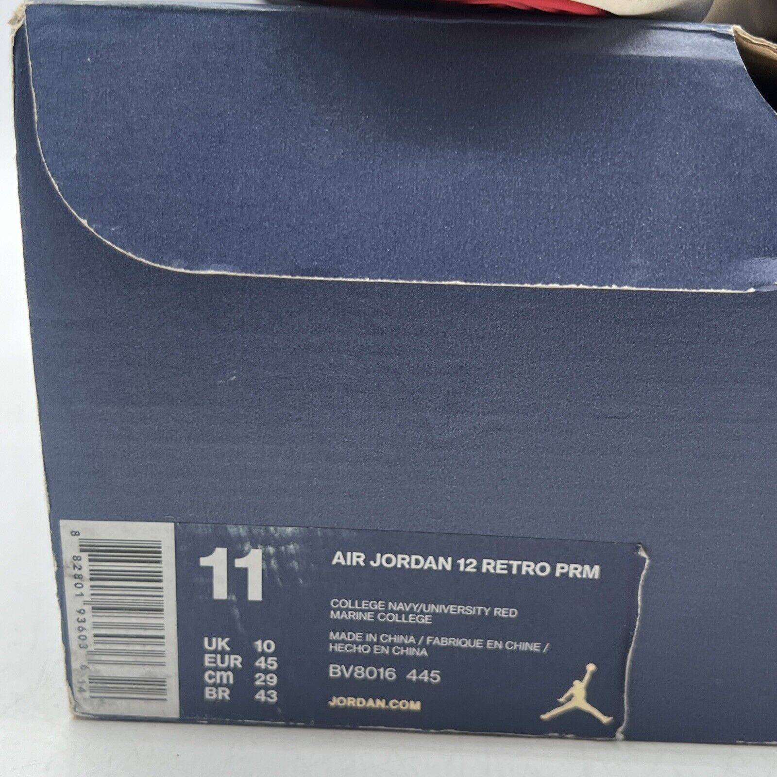 Size 11 - Air Jordan 12 Retro International Flight White Red Suede (BV8016-445)