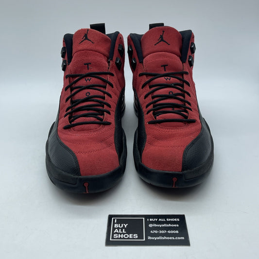 Size 11.5 - Jordan 12 Retro Reverse Flu Game 2020 Suede Leather