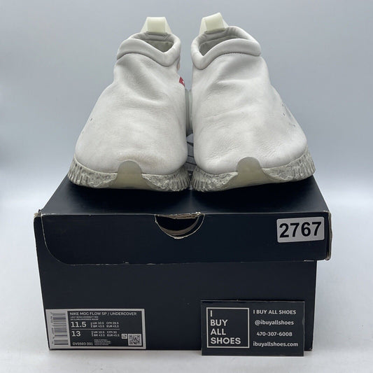 Size 11.5 - Nike Undercover x Moc Flow SP Light Bone White Red Suede (DV5593-001