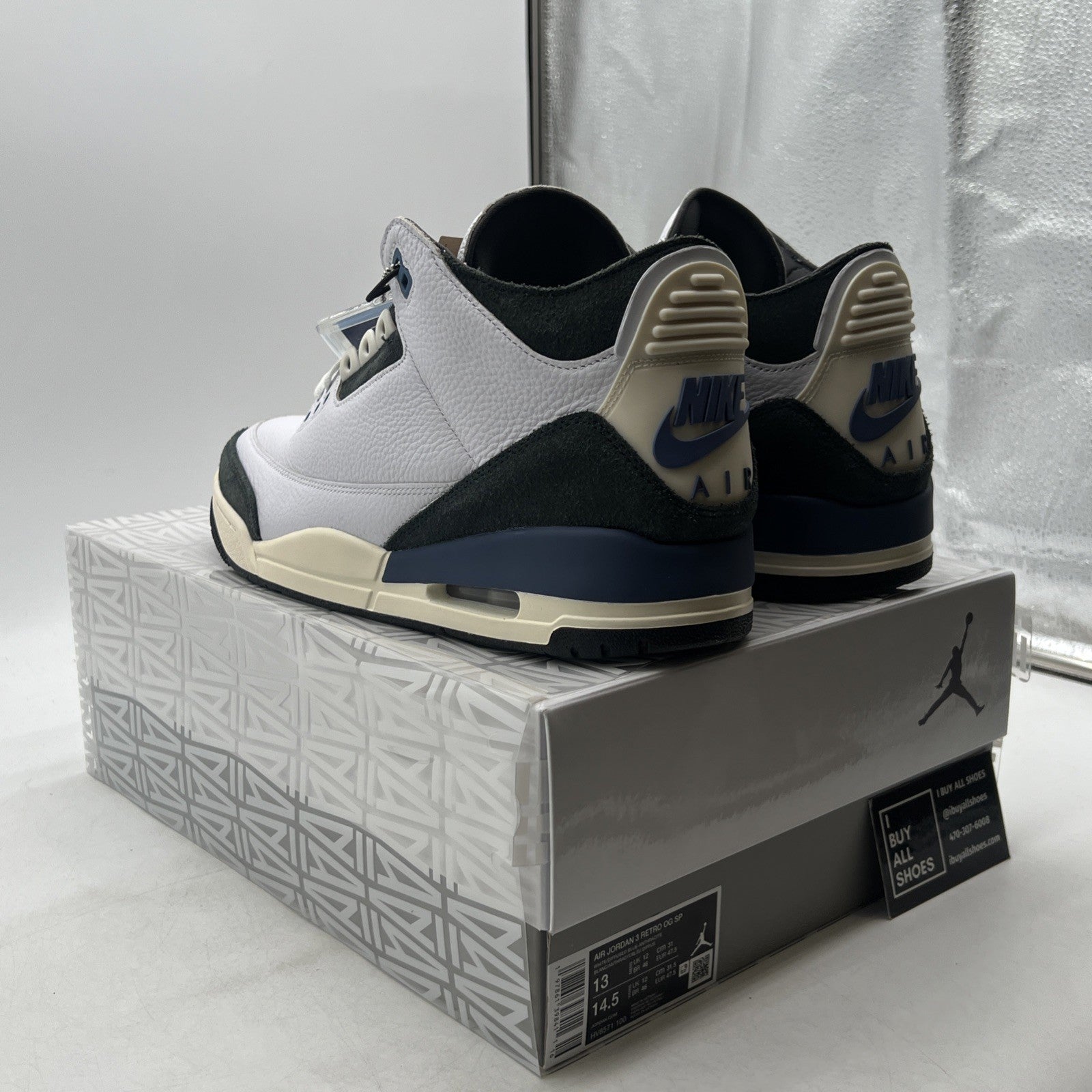Size 13 - A Ma Maniére x Air Jordan 3 Retro OG SP For The Love (HV8571-100)