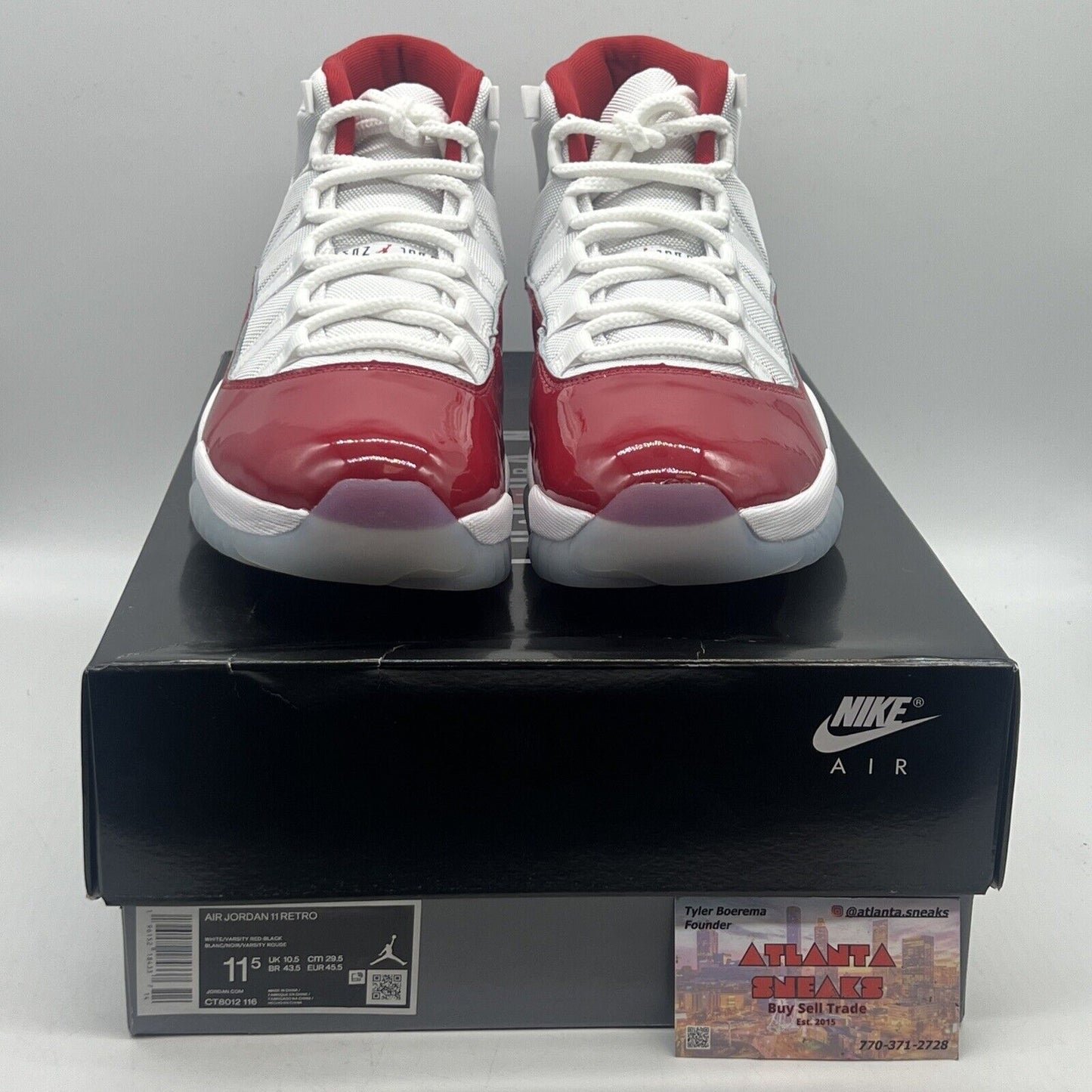 Size 11.5 - Jordan 11 Retro High Cherry Brand New Og All