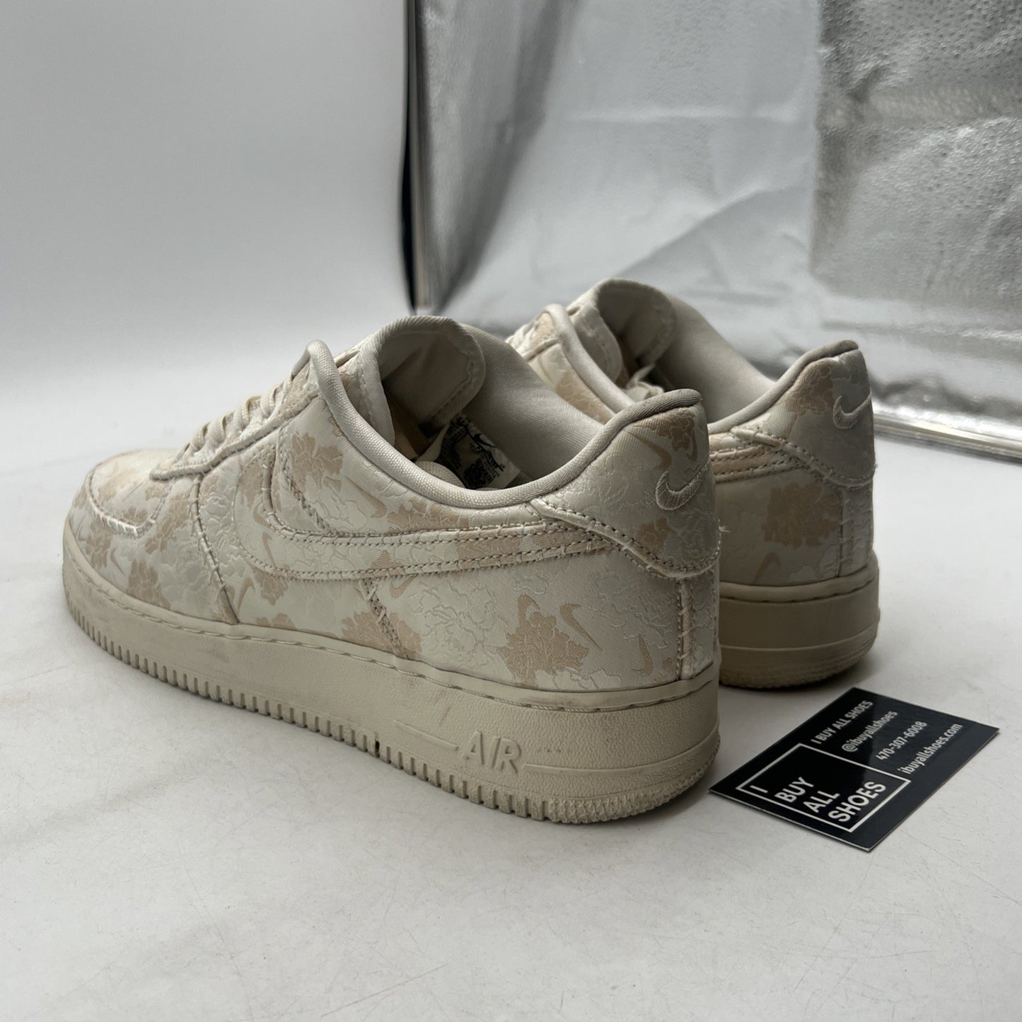 Size 11.5 - Nike Air Force 1 '07 PRM 3 Pale Ivory (AT4144-100)