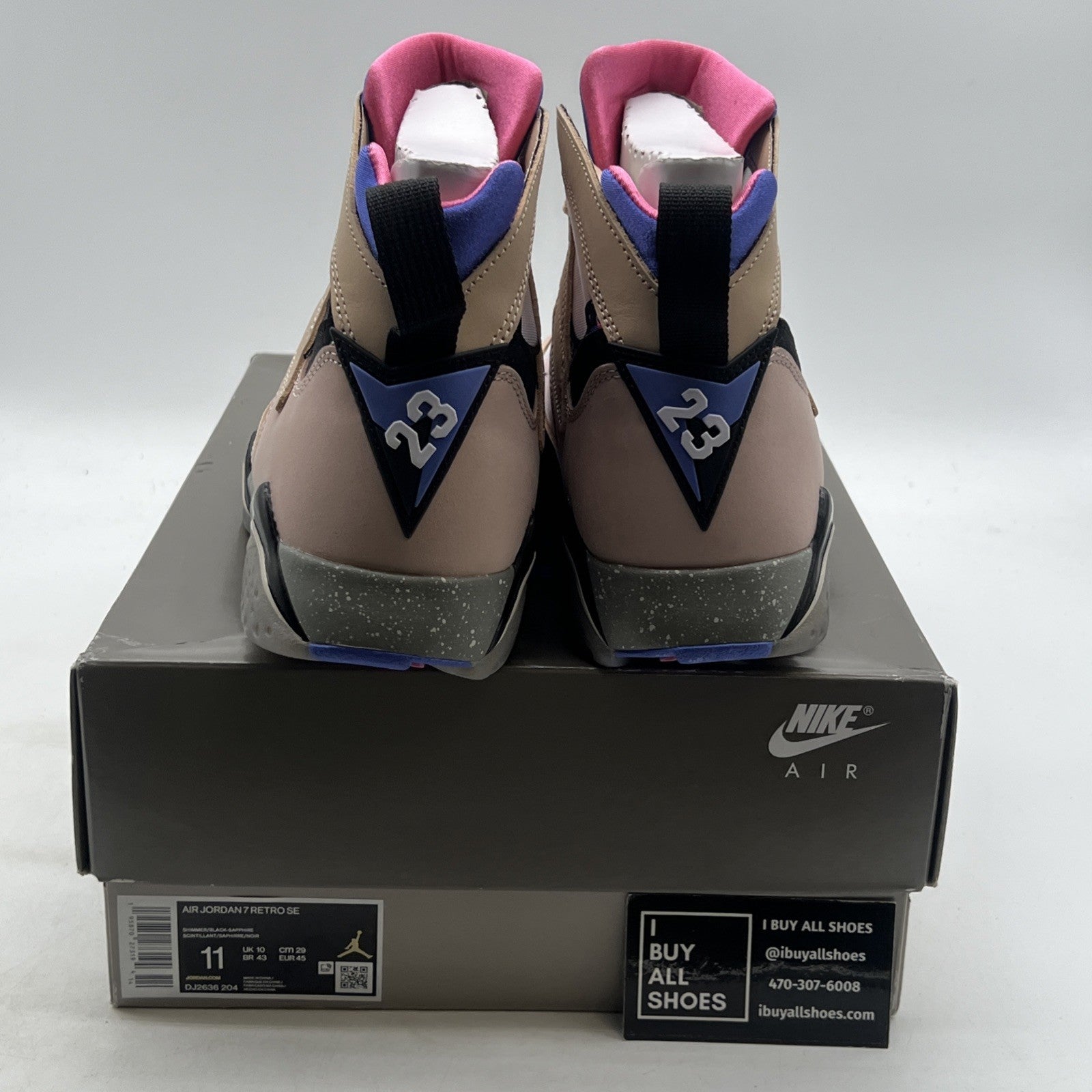 Size 11 - Air Jordan 7 Retro SE Sapphire (DJ2636-204)