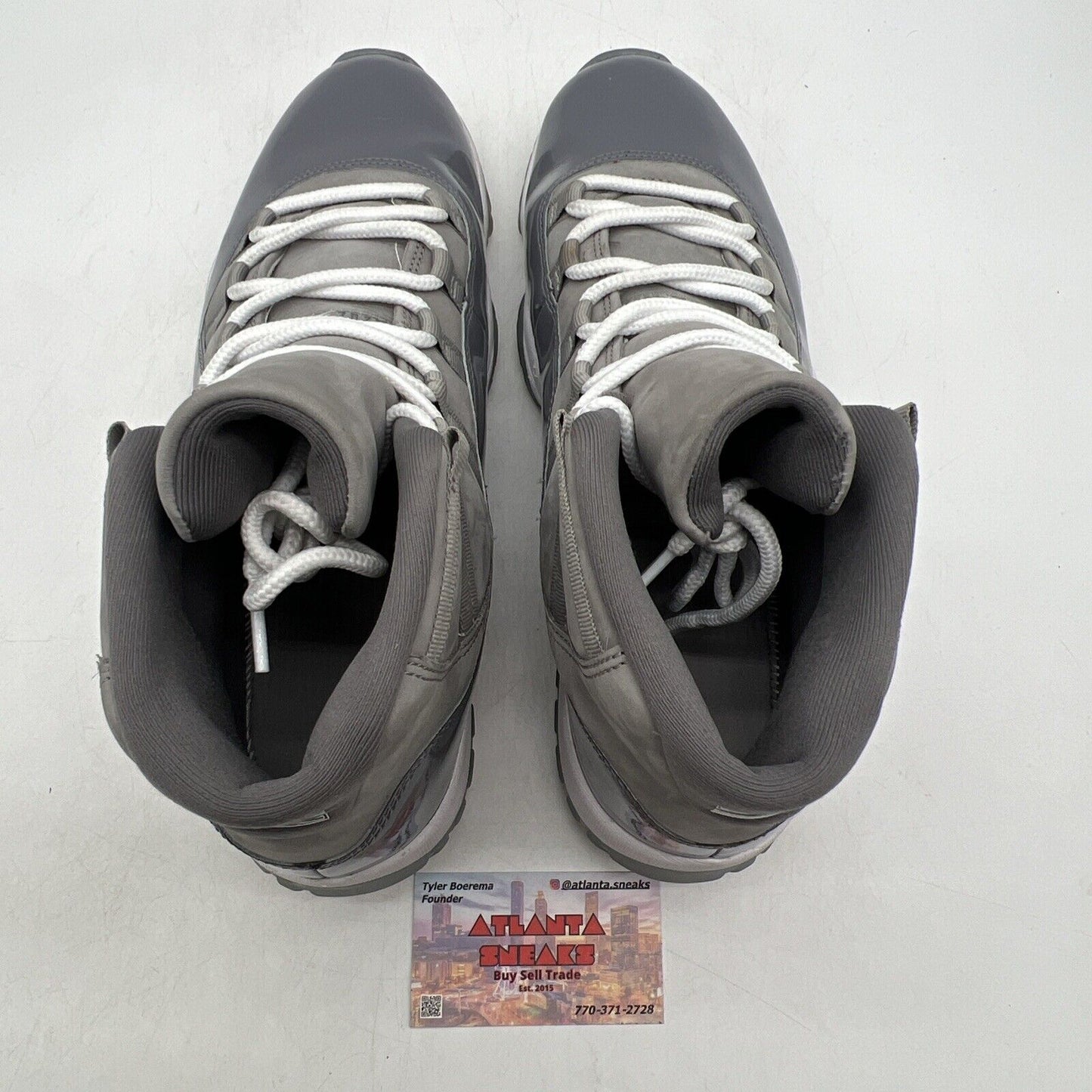 Size 11.5 - Jordan 11 Retro High Cool Grey Suede Leather (CT8012-005)